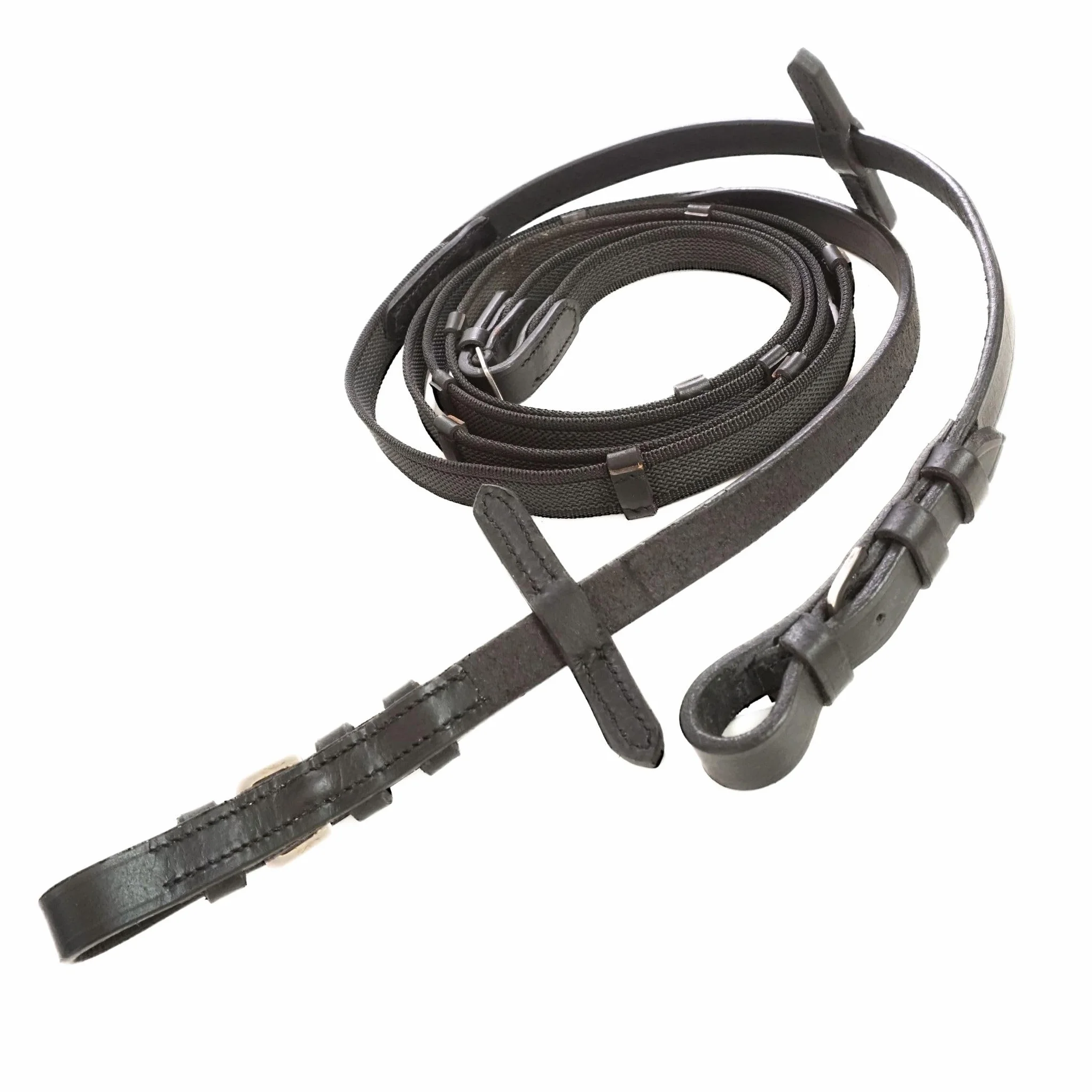 Pferdelinis Trensen gommati durevoli nero marrone 18 mm 2,9 m