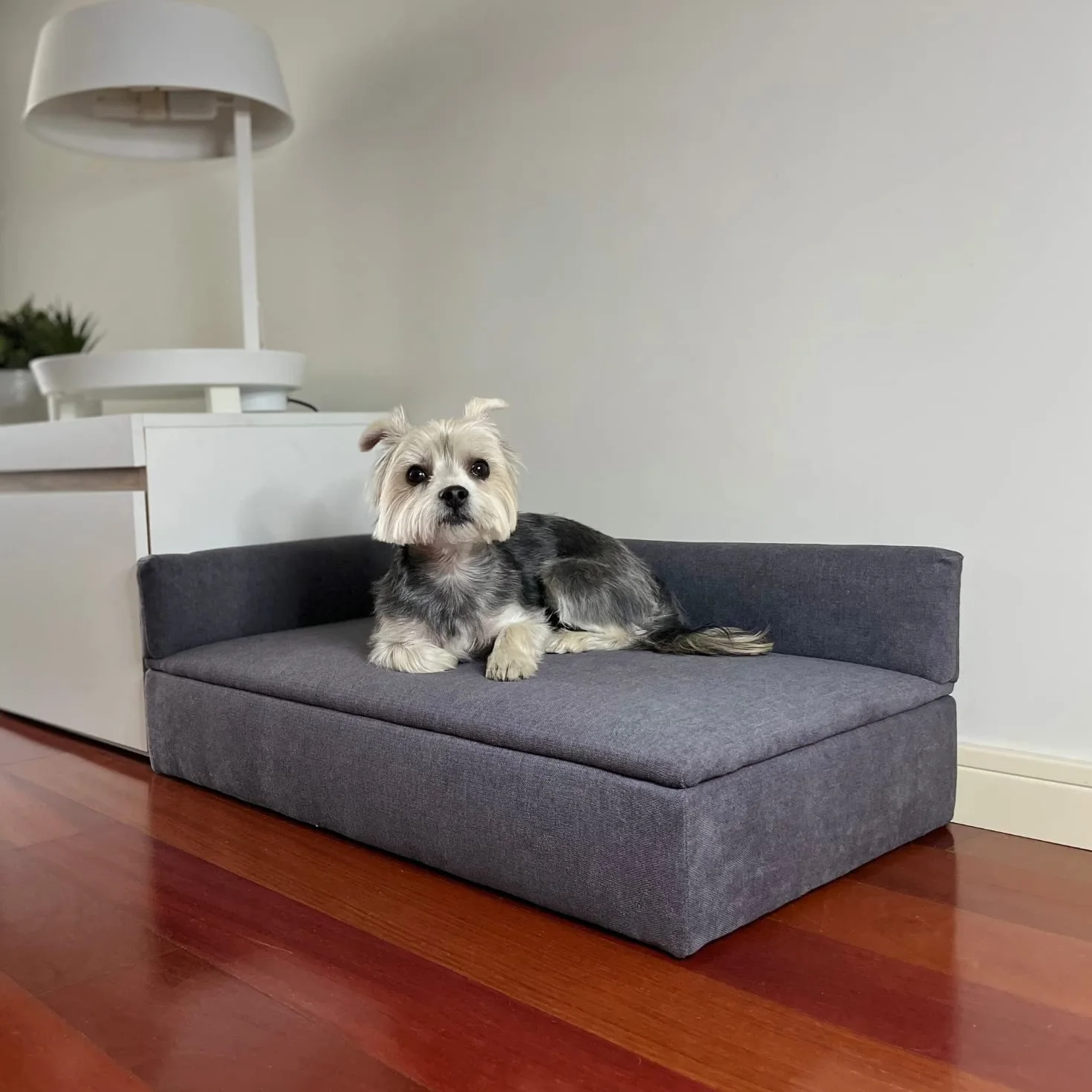 Skraut Home - Divano Letto Duque con Canapé | Animali Domestici, Cani o Gatti | Tessuto Speciale e Resistente | Comodo Schienale e Base Imbottita | 71 x 42 x 24 cm | Cani di Piccola o Media Taglia