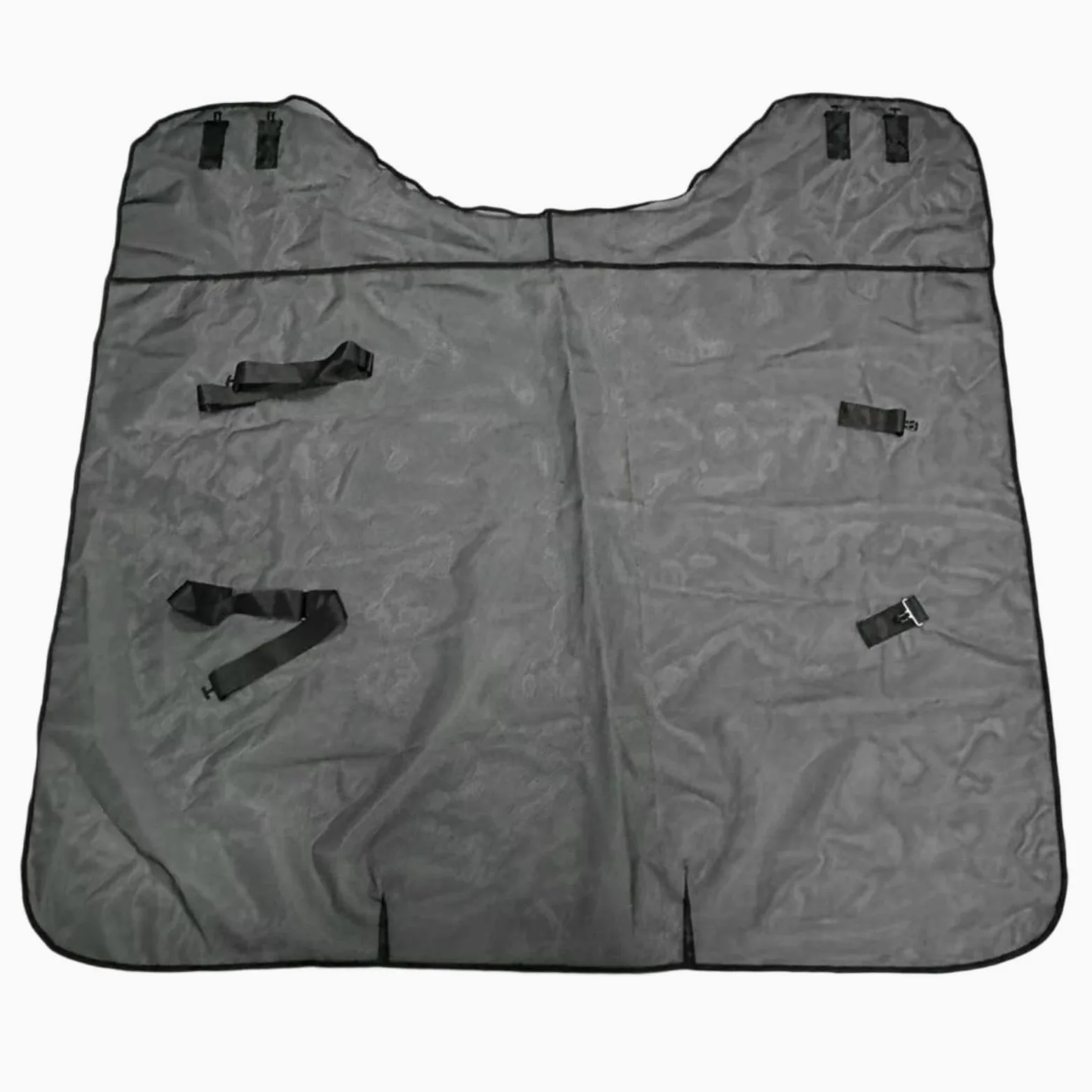 Qianly Coperta Antimosche Leggera Coperta a Rete Nero Abbigliamento per Cavalli