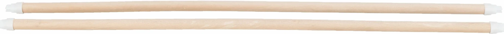 TRIXIE 5522 posatoi in legno/plastica, 55 cm/ 12 mm, 2 pezzi