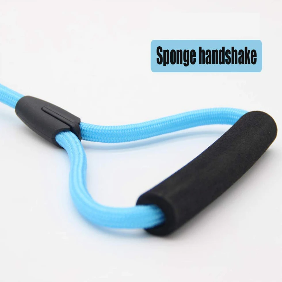 Guinzaglio per cani Doppia Corda in Nylon Passeggiata Due Cani Guinzaglio Accoppiatore Doppio Doppio Guinzaglio Da Passeggiata Collare Opzionale Corda Tirare 1 Pz Corda Blu Xl 1.2 CM