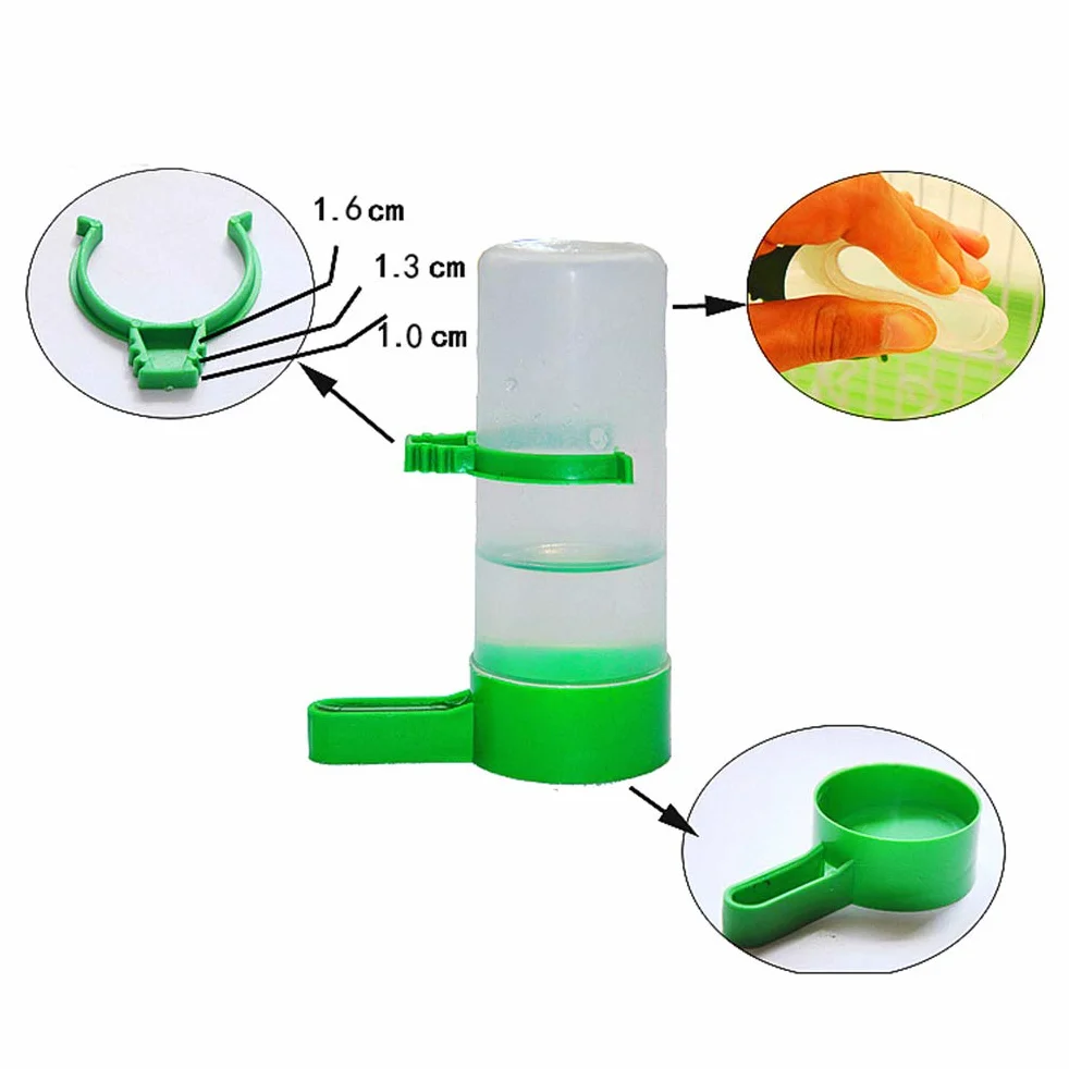 Yardwe Abbeveratoio Automatico per Uccelli 5 pezzi S