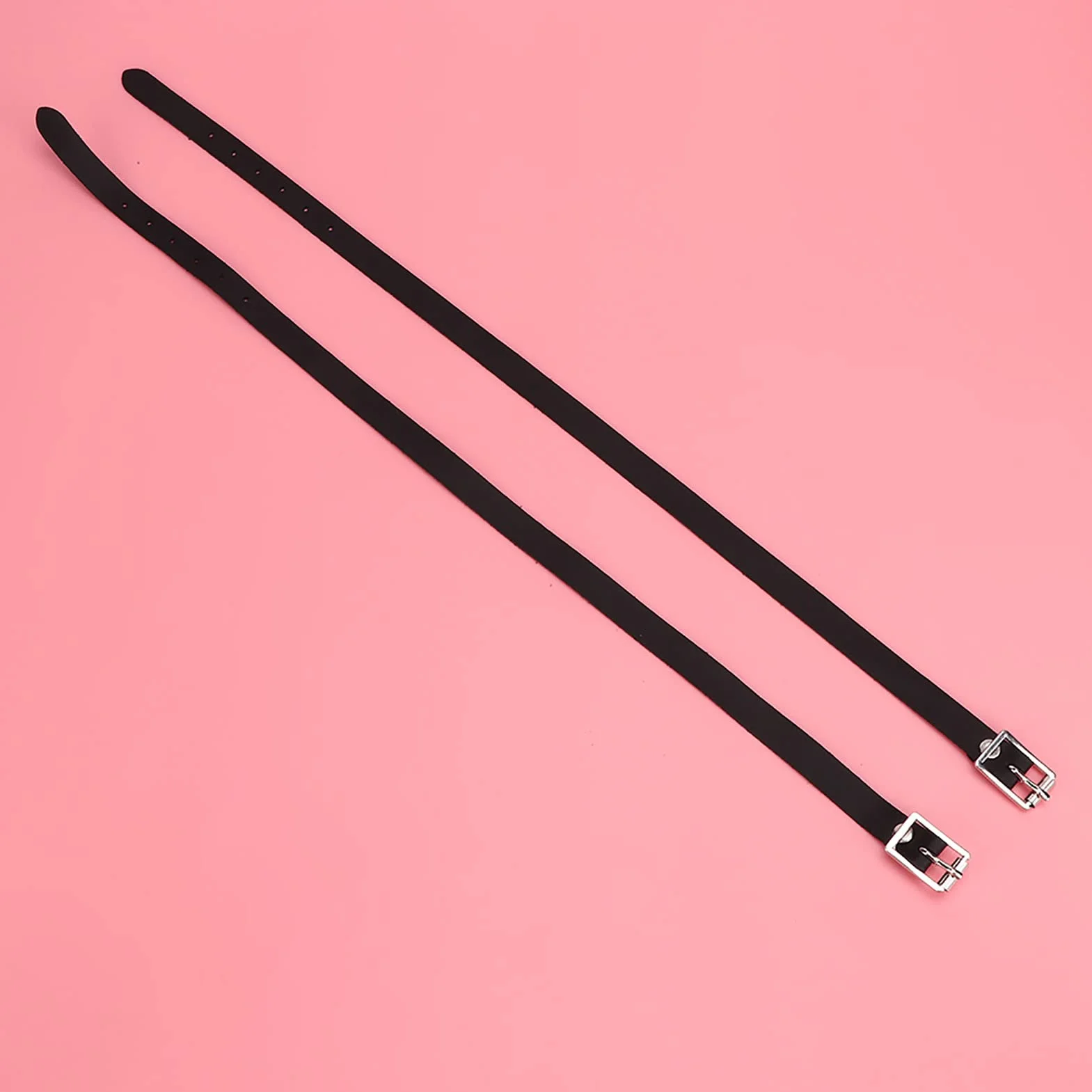 Sheens Cinghie cilindriche, 1 Paio di Cinghie da Equitazione in Pelle allungate da 50 cm con Fibbia in Acciaio Inossidabile per Il Controllo dell'equitazione equestre