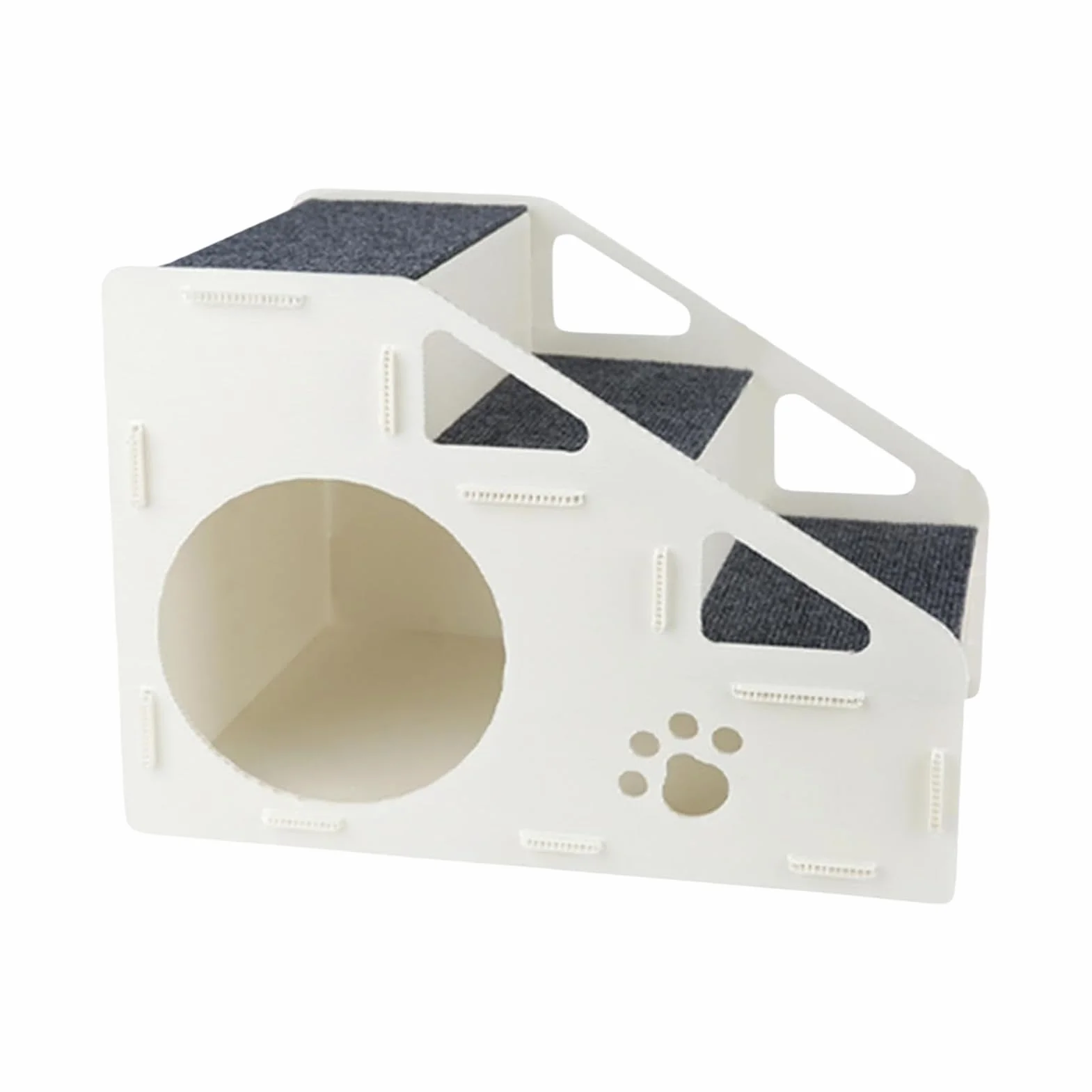 Scale per cani – Rampa portatile antiscivolo per animali domestici | materiale PP 60 x 45 x 40 cm leggera per divano per cuccioli di piccola razza cani gatti casa soggiorno divano