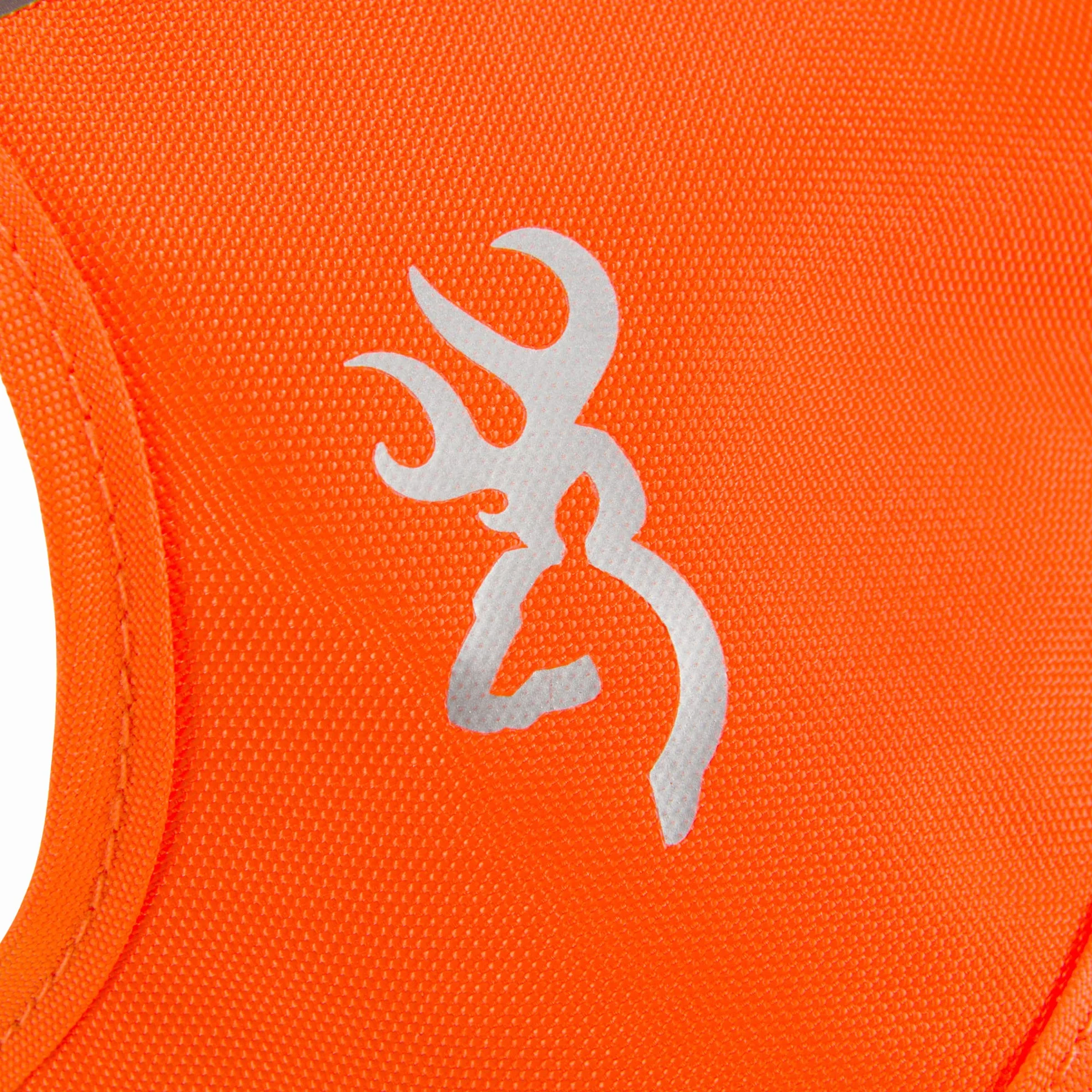 Browning Pet Gilet ad alta visibilità, regolabile di sicurezza per cani, arancio di sicurezza, grande (P000038680104)
