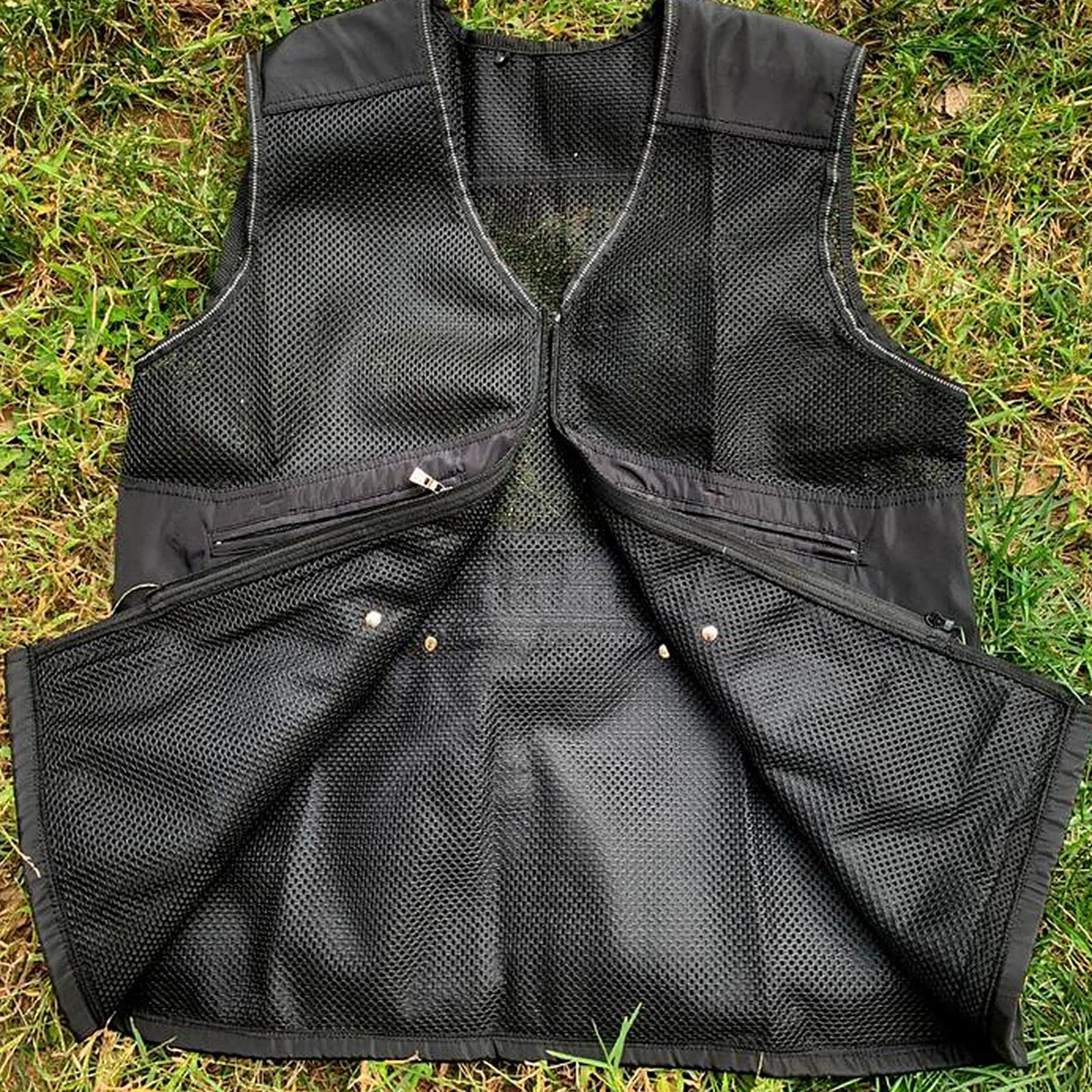 Gilet da addestramento per Cani per conduttori Pratico Gilet da Pesca Giacca da addestramento per Cani per addestramento all'obbedienza di agilità per, Nero, XL