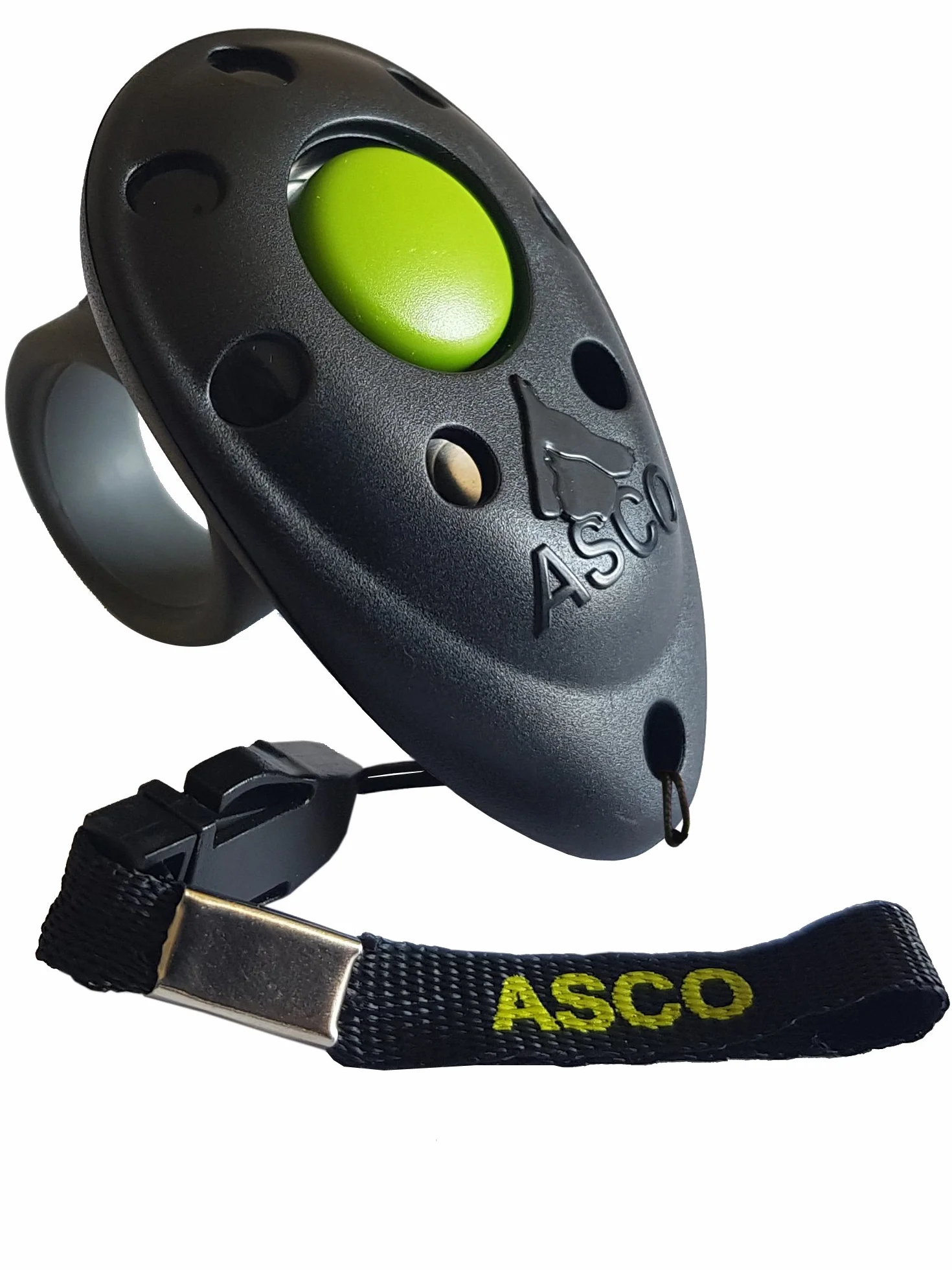 ASCO, clicker premium, ideale per l'allenamento di cani, gatti o cavalli, produce un suono adatto ad allenare gli animali