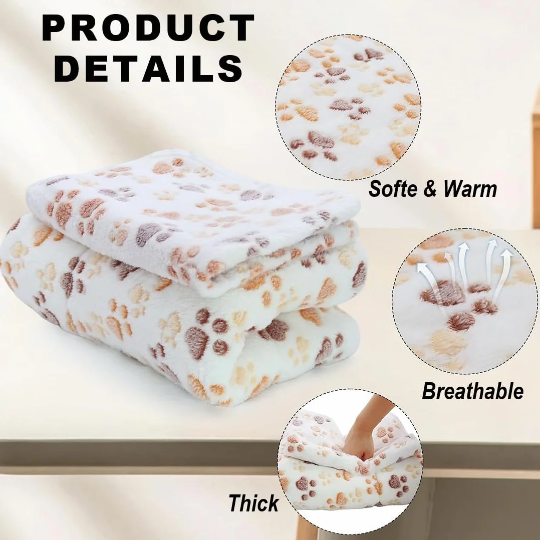 Set di 3 letti di peluche per piccoli animali, coperta morbida per porcellini d'India, conigli, cincillà, scoiattoli - tappeto per roditori lavabile