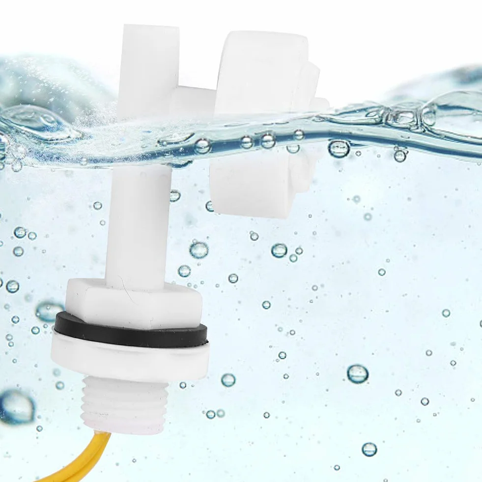 Interruttore a Galleggiante di Livello, 220 V Angolare a Destra Interruttore Galleggiante per L'acquario, Pompa, Auto, Barca, con Controller a Livello di Liquido, Basso Consumo