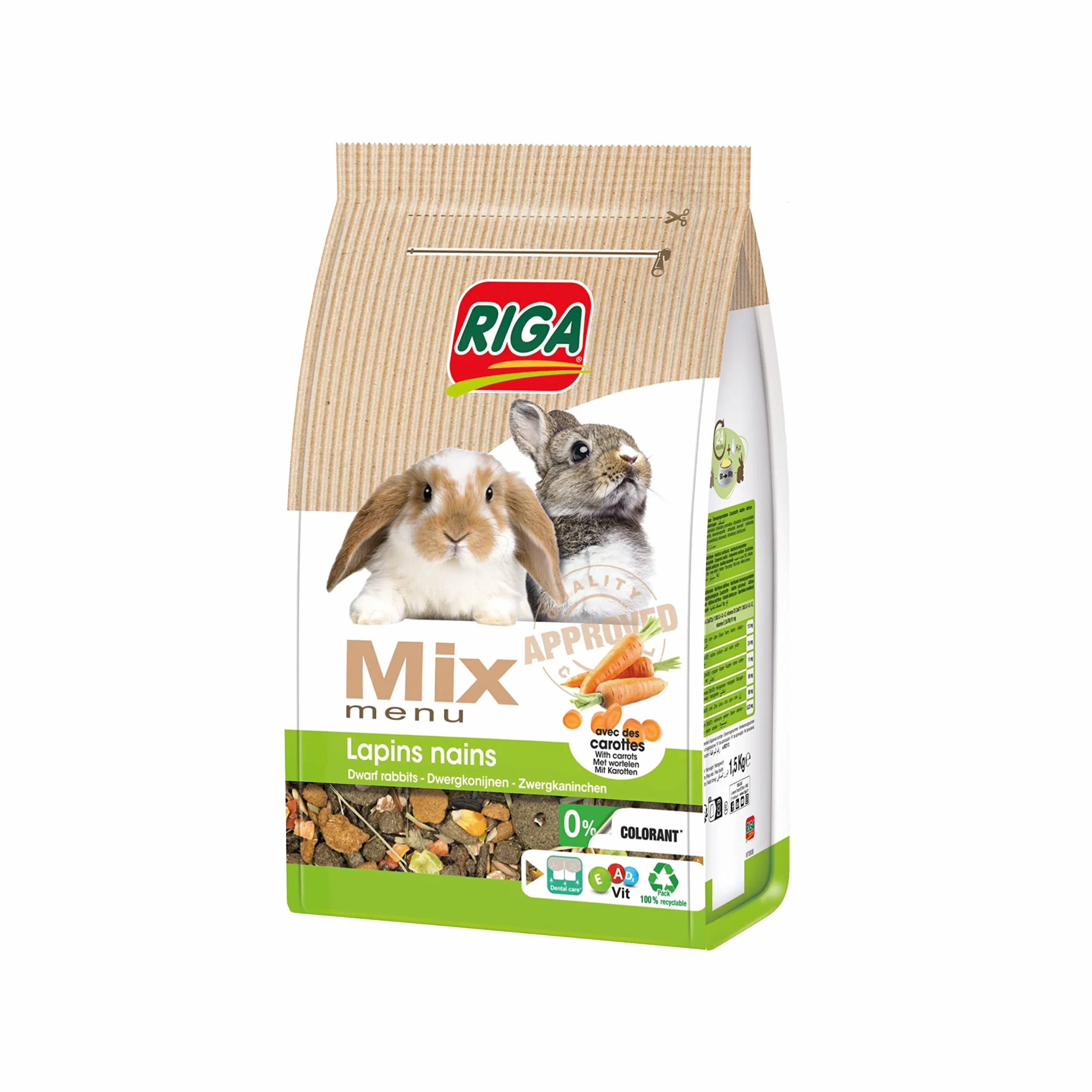 RIGA MIX Conigli Nani 1,5KG