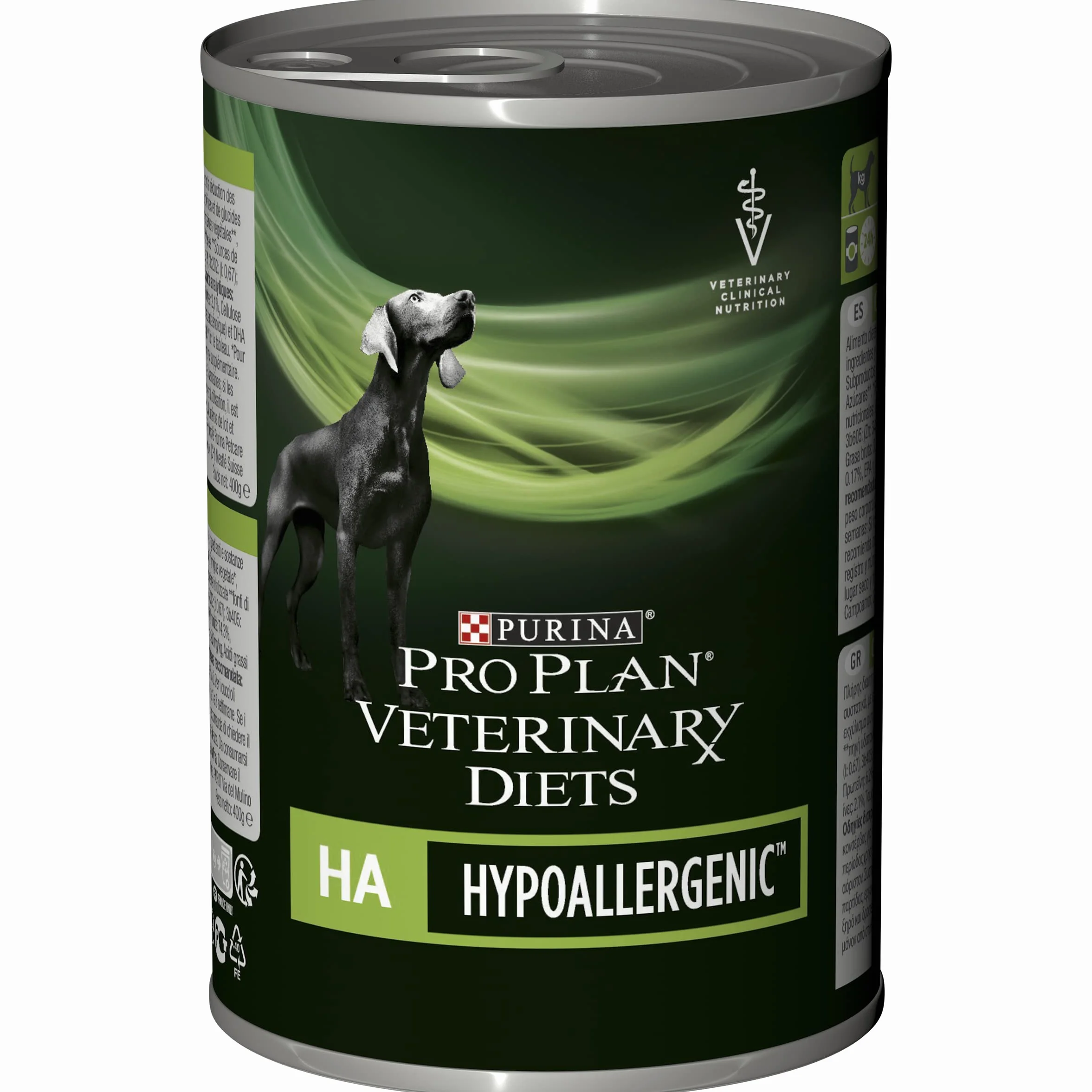 Purina Veterinary Hypoallergenic Mousse | 12 x 400 g | Alimento dietetico completo per cani adulti | Con proteine idrolizzate | Per sostenere la barriera cutanea