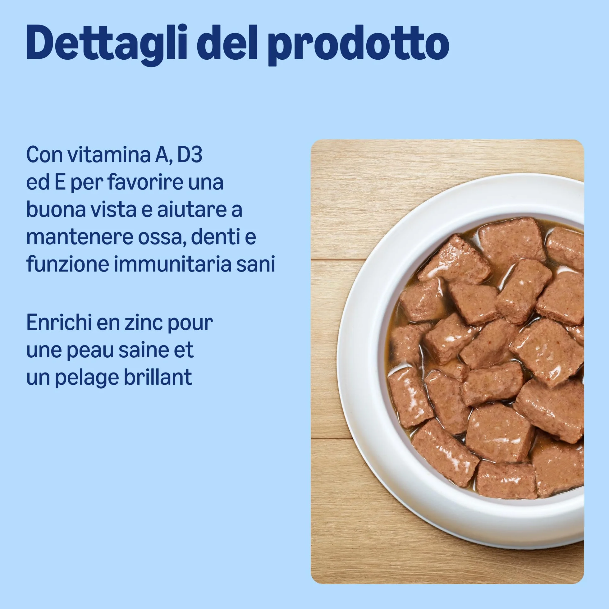 by Amazon, Cibo umido per cani, bocconcini di pollame in salsa, 1,24 kg