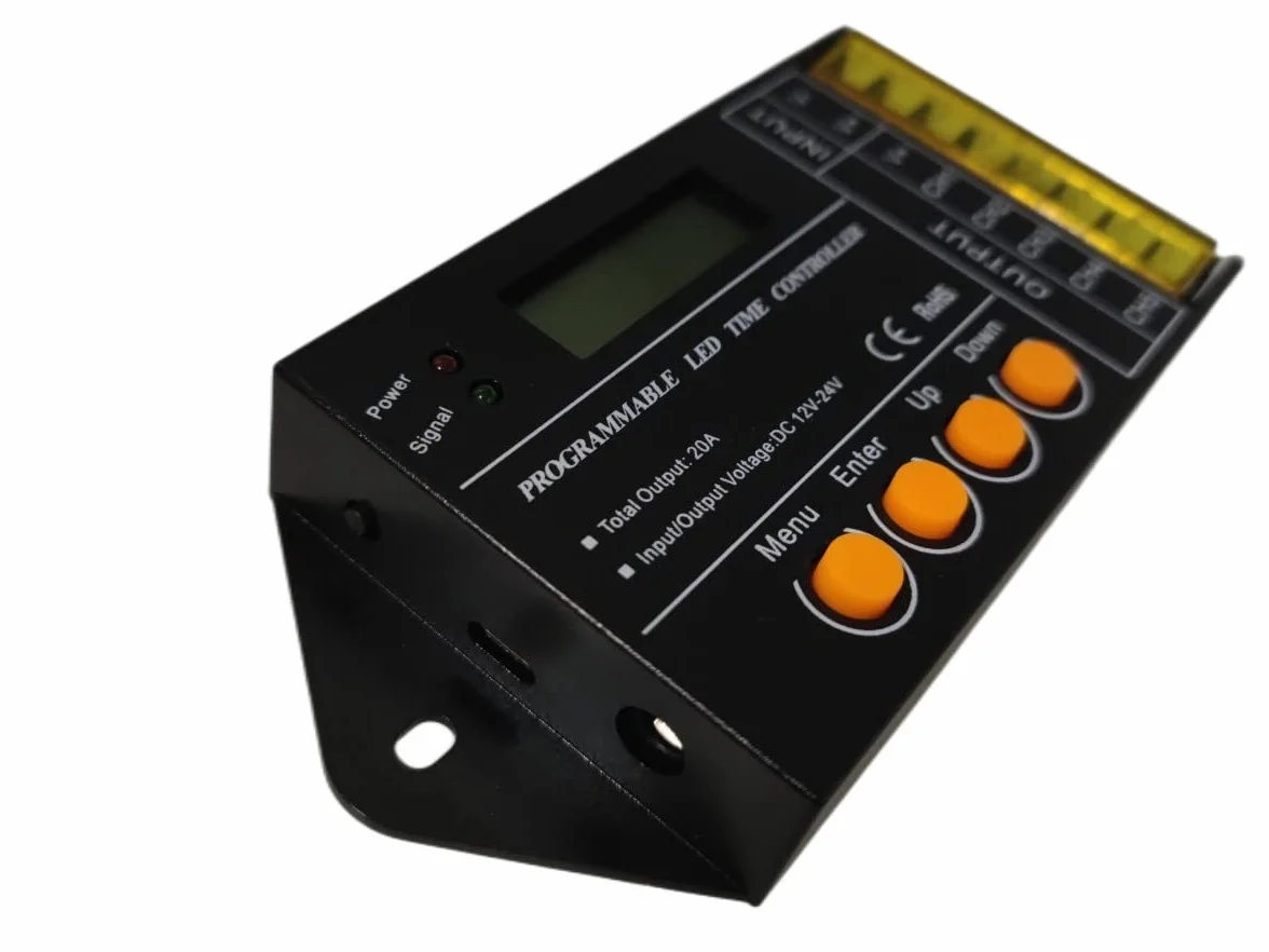 Centralina Led Timer Alba Tramonto Programmabile Time Led Controller Per Acquari Canarini Serre TC420