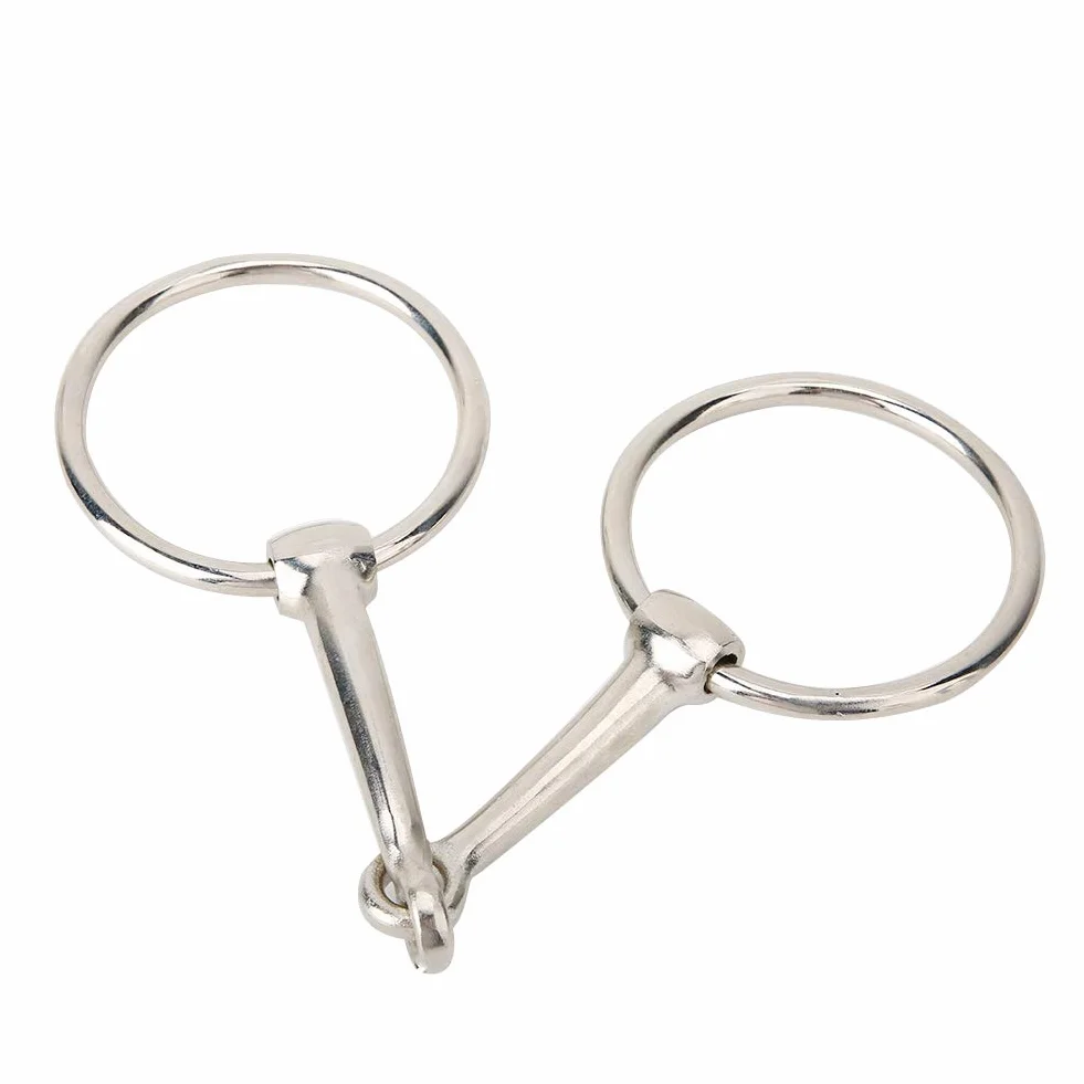 Filetto ad Anello, Filetto per Cavallo, Acciaio Inossidabile per Un Uso prolungato