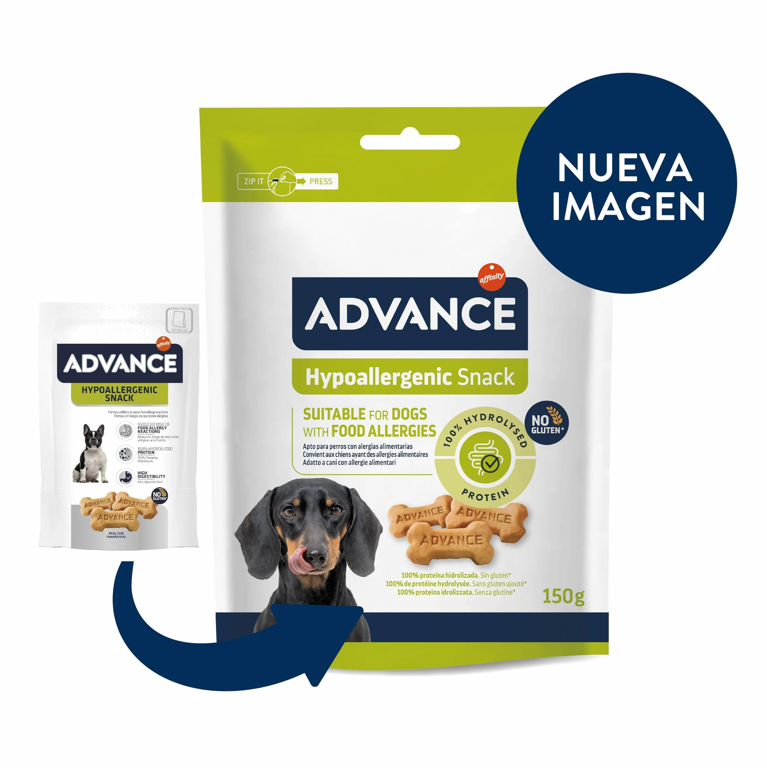 ADVANCE - Snack, 7 confezioni da 150 g
