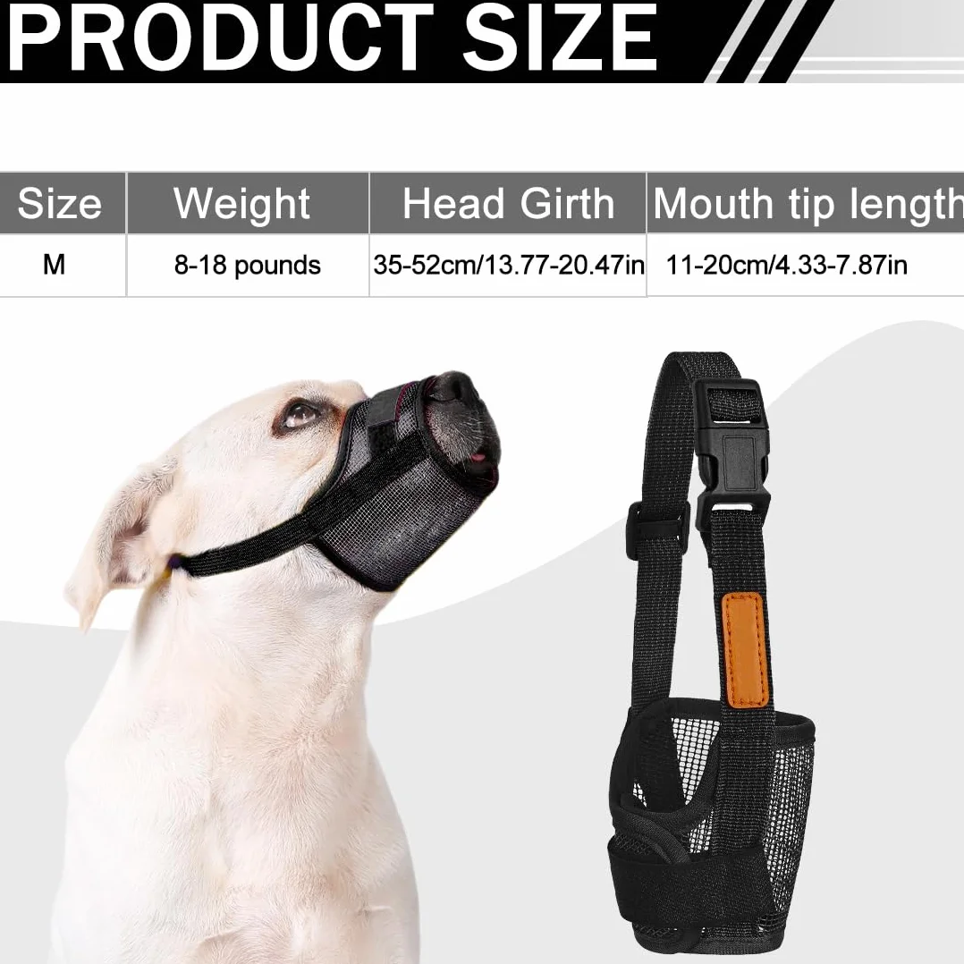 Museruola Cani in Nylon Regolabile