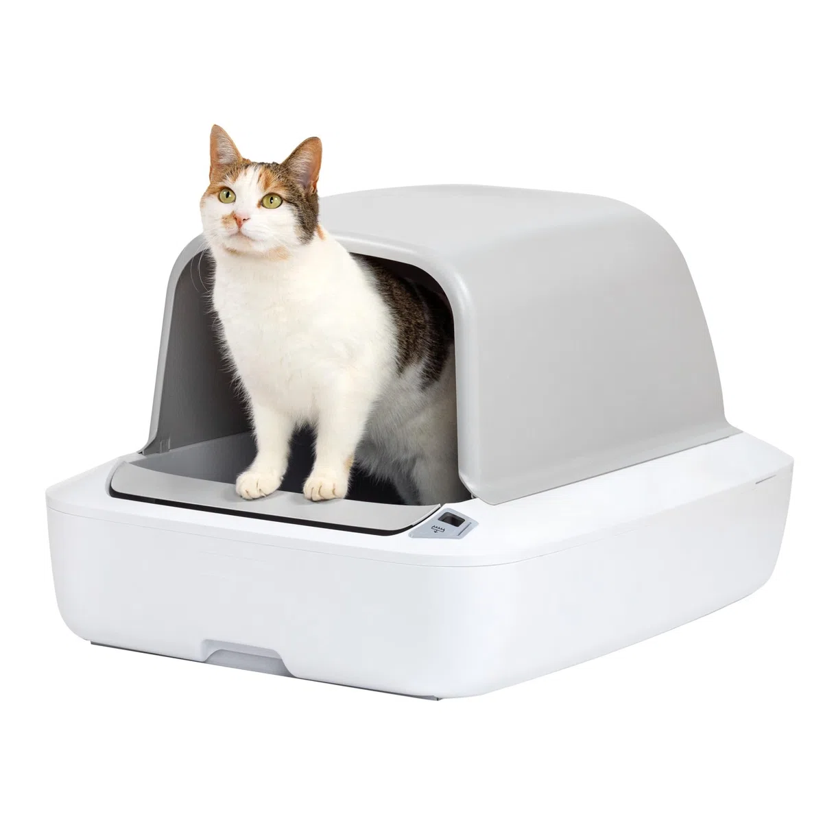 PetSafe ScoopFree Crystal Pro Coperta Toilette Autopulente per Gatti – Controllo Avanzato degli Odori – Include 1 Vassoio in Cristalli Monouso – Fino a 30 Giorni Senza Pulizia