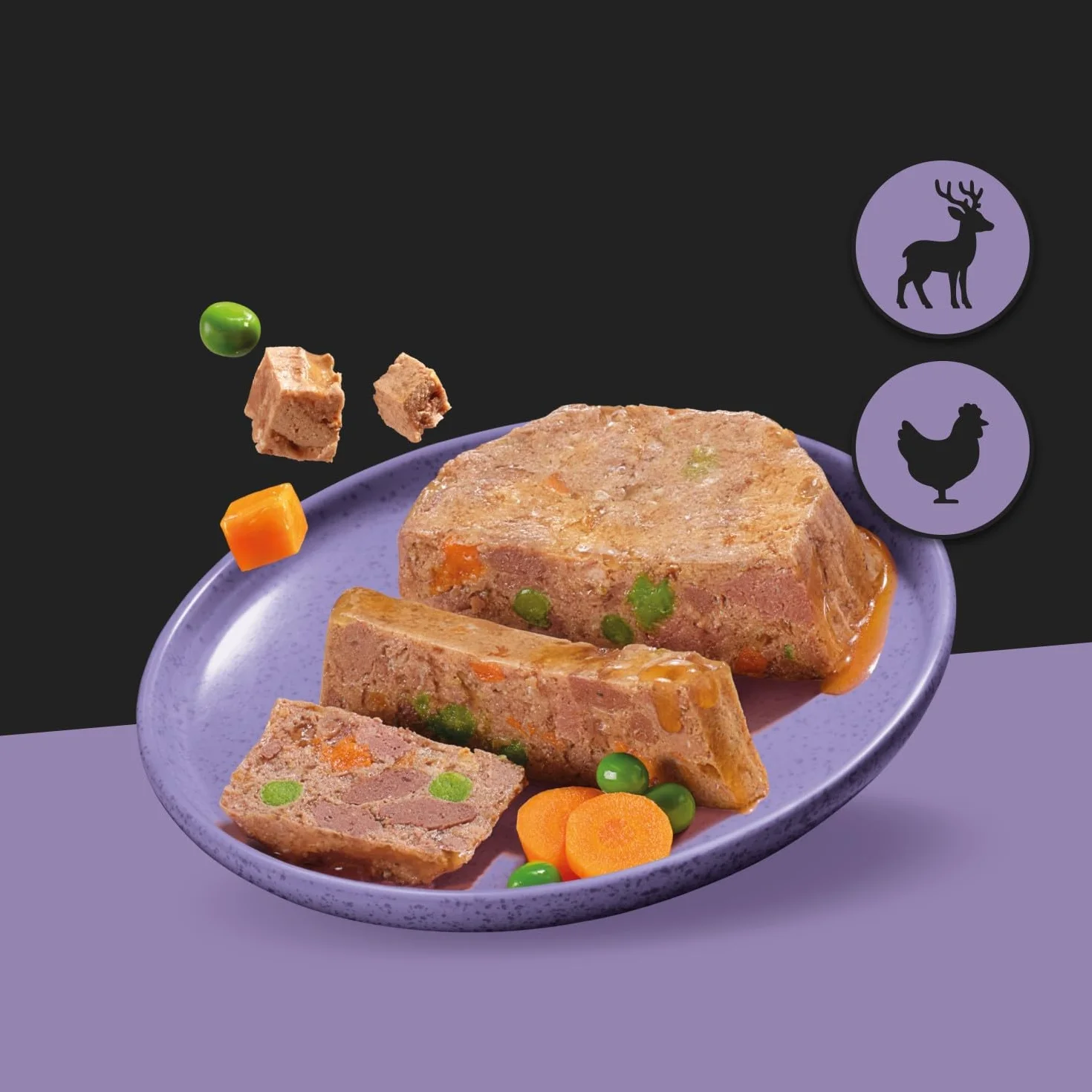 Cesar Selezione dell'orto Cibo per Cane con Selvaggina, Pollo e Verdure 150 g, 14 Vaschette
