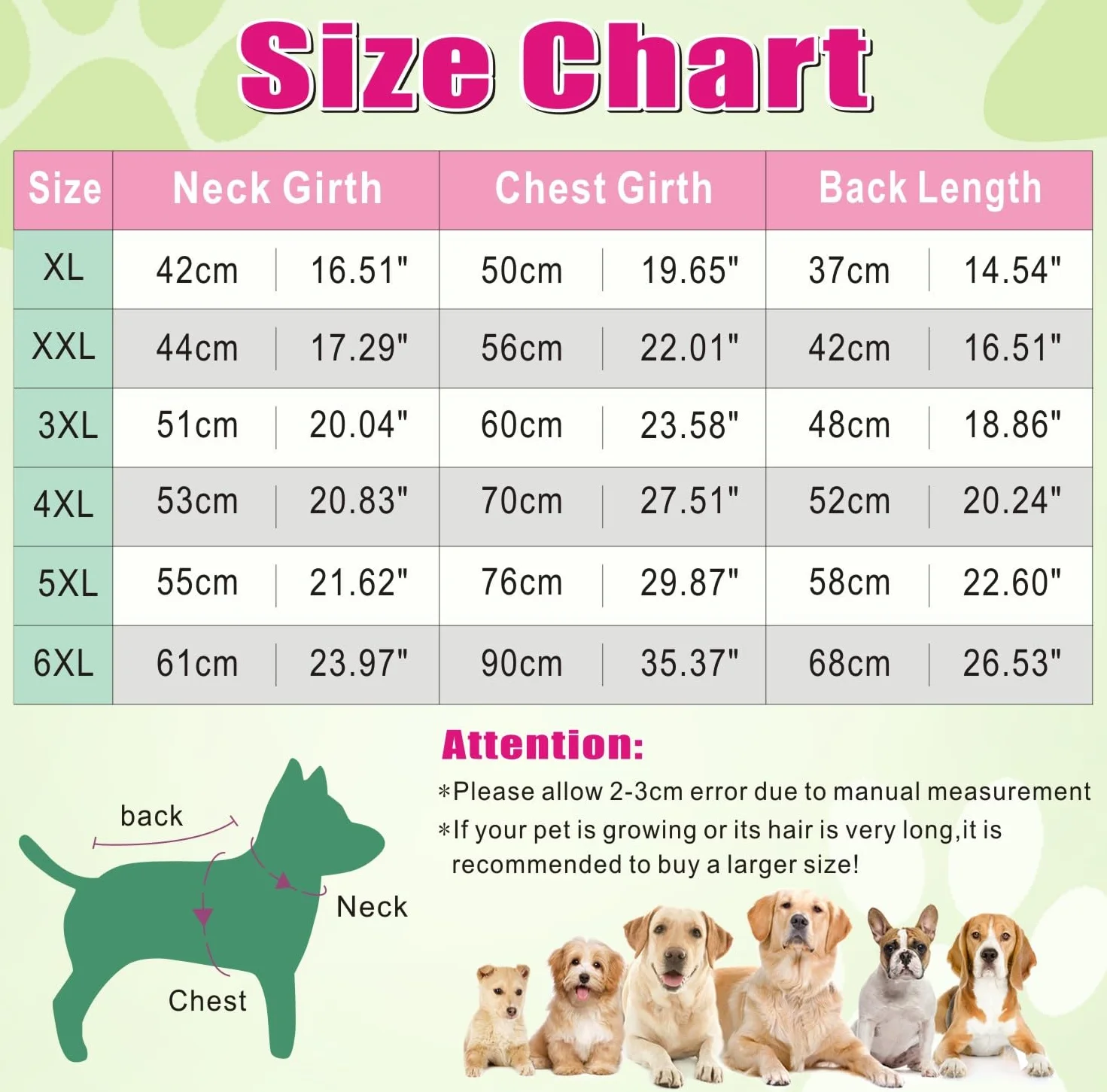 Idepet Cappotto per cani impermeabile Giacca invernale calda, Giacca per cani antivento Abbigliamento per cani Completo per cani di taglia piccola di taglia media con foro per imbracatura XL-6XL