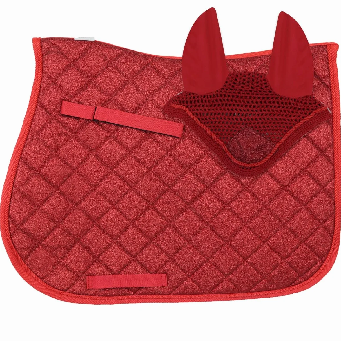 Horses Set Sottosella Salto+Cuffietta Bright, Stile e Comfort per Il Tuo Cavallo da Tosoni Selleria