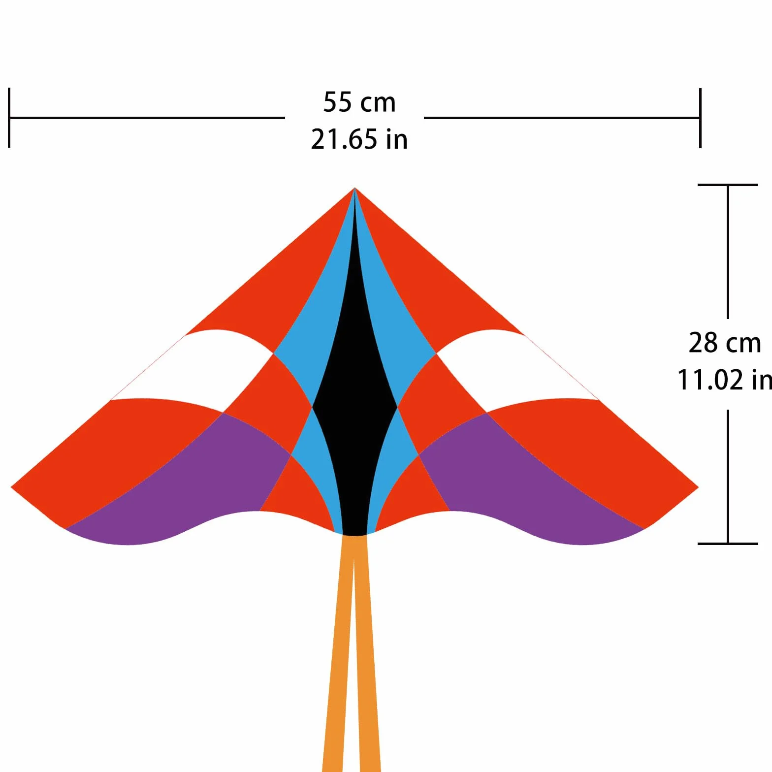 Simxkai Delta Kite for Kids and Adults Easy to Fly Beginners