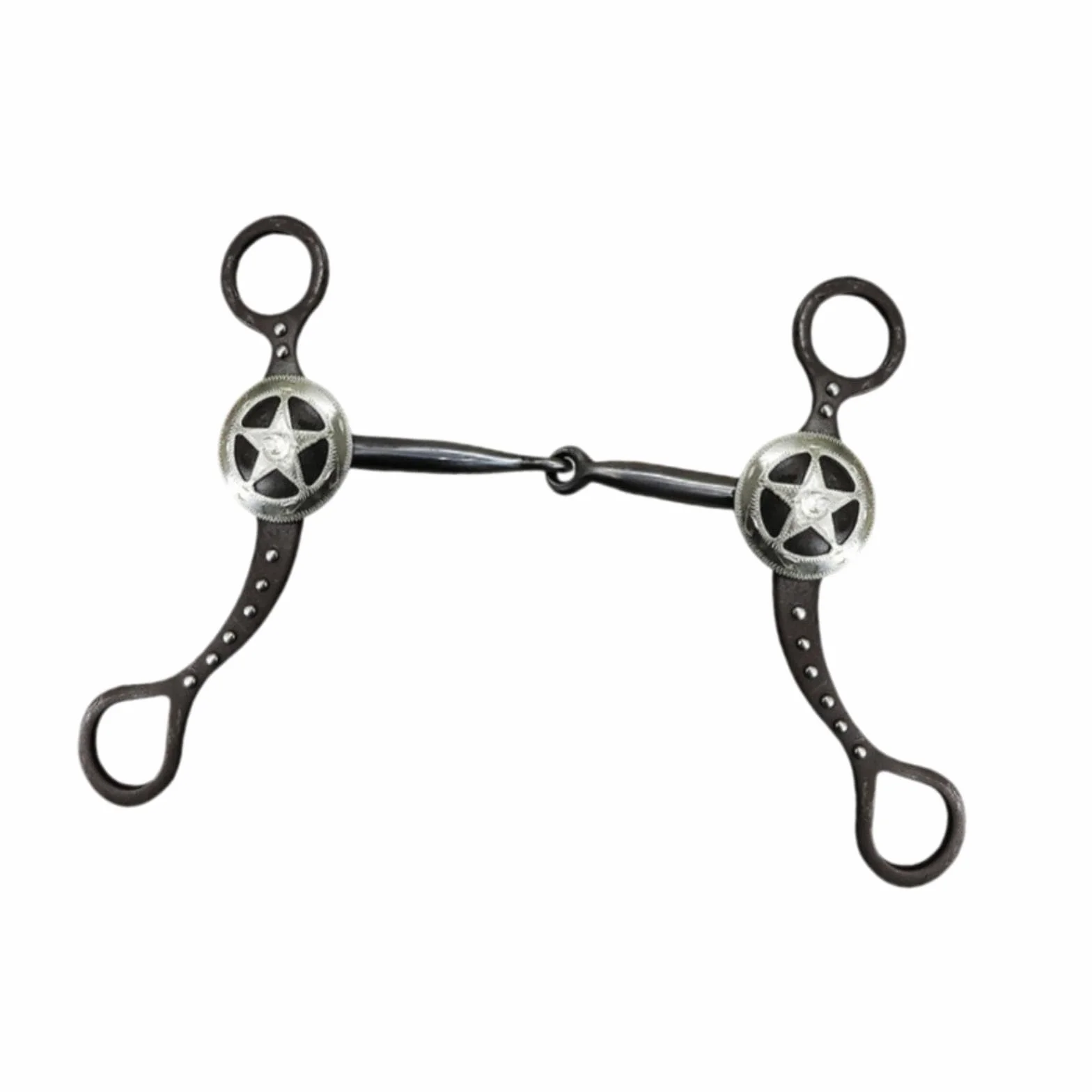 Sharplace Morso per Cavallo Retro Professionale Accessori per Cavalli All'aperto Filetto per Cavallo Western