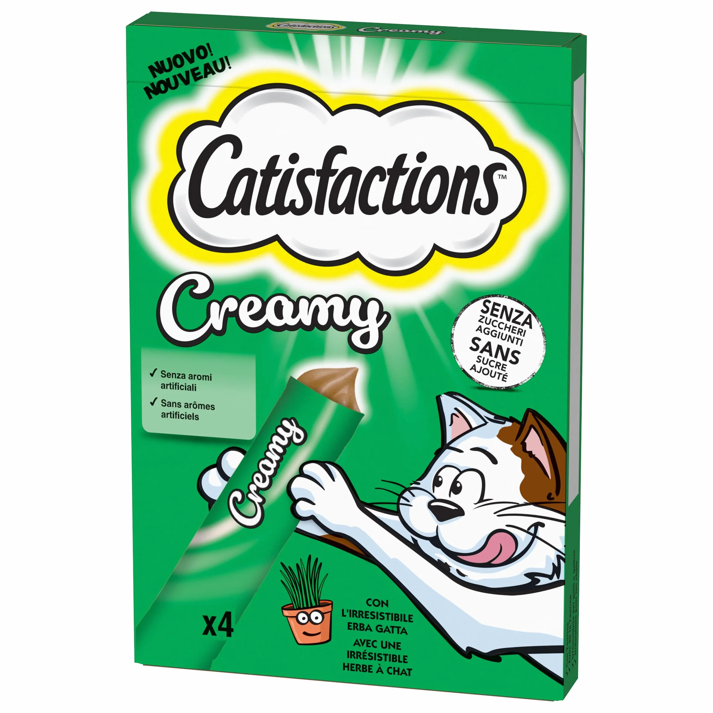 Catisfactions Erba gatta cremosa 11x4x10g