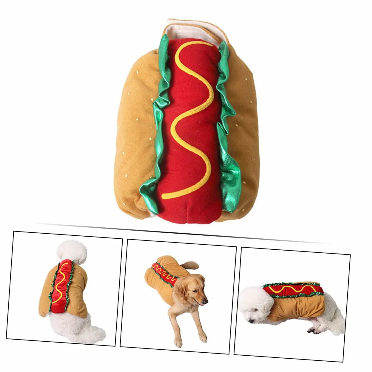 1pezzi Costume Decorativo per Animali Domestici Indossabile per Cani e Gatti Materiale di Adatto per Feste e Decorazioni Natalizie
