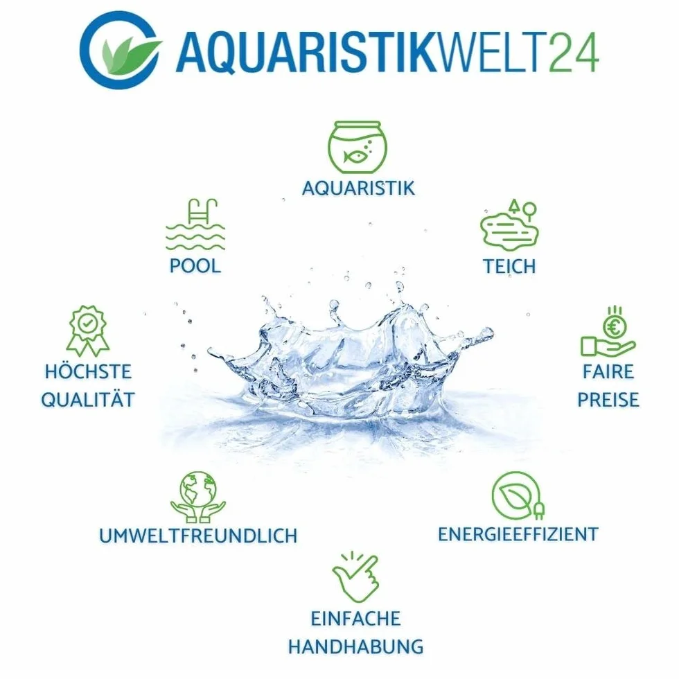 AquaOne Pianta per acquario, ceratopteris thalictroides, pianta acquatica, pianta a stelo completamente radicato, facile da pulire, decorazione Aquascaping