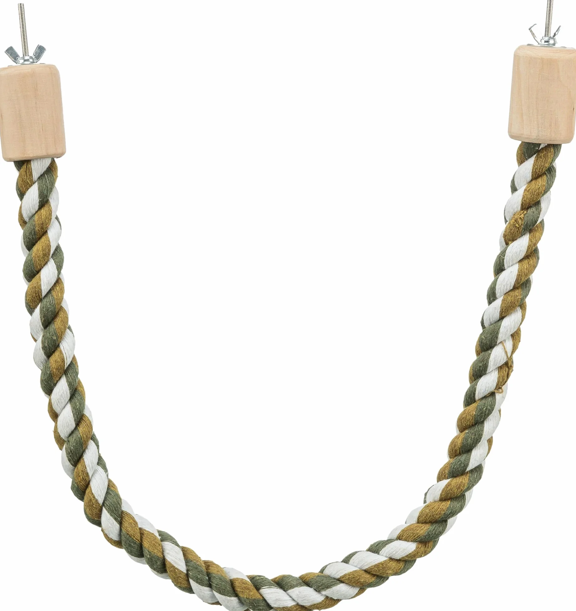 Trixie - Posatoio per Uccelli in Corda, Multicolore