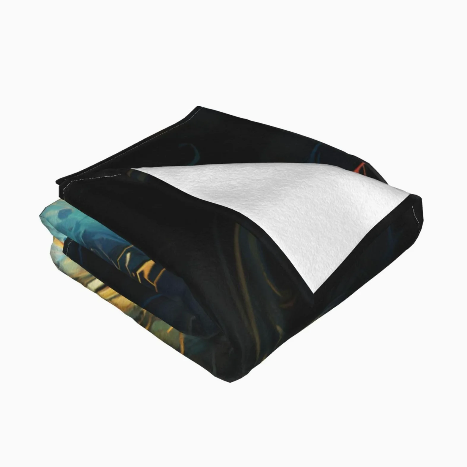 Coperta decorativa morbida e calda in flanella per bambini, cane, gatto, 127 x 152 cm, stampa con simboli musicali