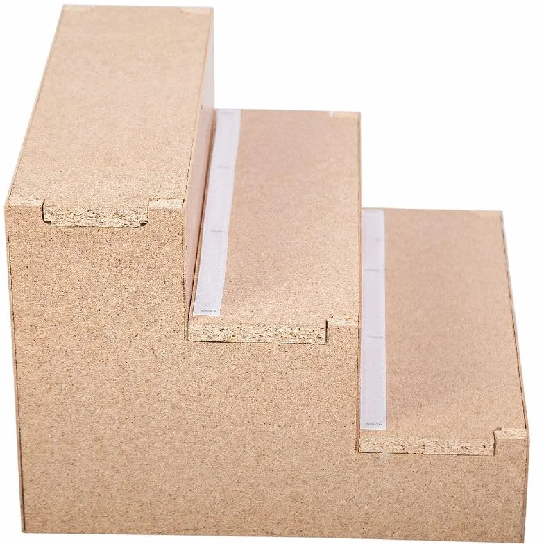 Scala per animali domestici Stepway | montaggio semplice | altezza: 30 cm | gradini resistenti al battistrada, pratico aiuto per salita stabile e antiscivolo, rivestimento rimovibile e lavabile