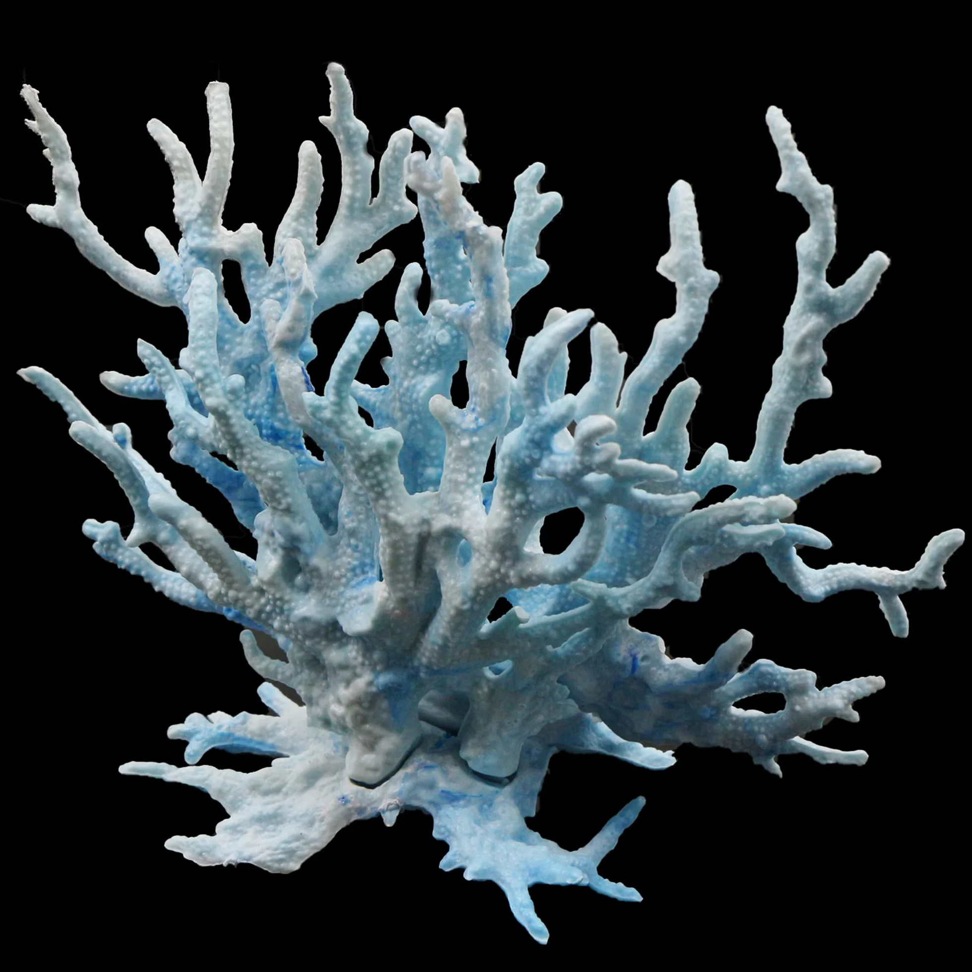 Jinminamz Acquario Piantine Artificiale Corallo Pesce Plastico Simulazione Albero Ornamenti Paesaggio Decorazione Micromodello Blu
