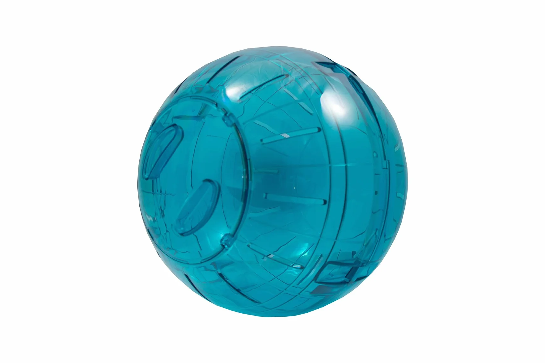 Riga - 0187 - Pallina da ginnastica per criceti, modello casuale, colori assortiti, 18 cm