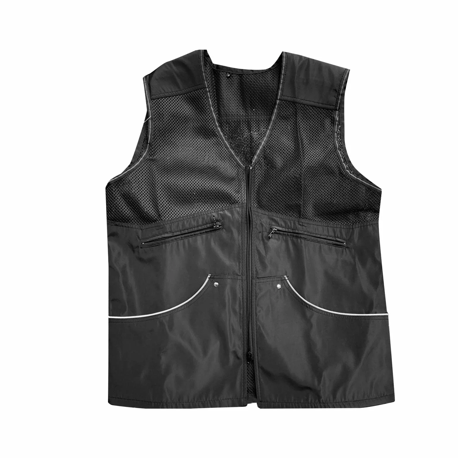 Gilet da addestramento per Cani per conduttori Pratico Gilet da Pesca Giacca da addestramento per Cani per addestramento all'obbedienza di agilità per, Nero, XL