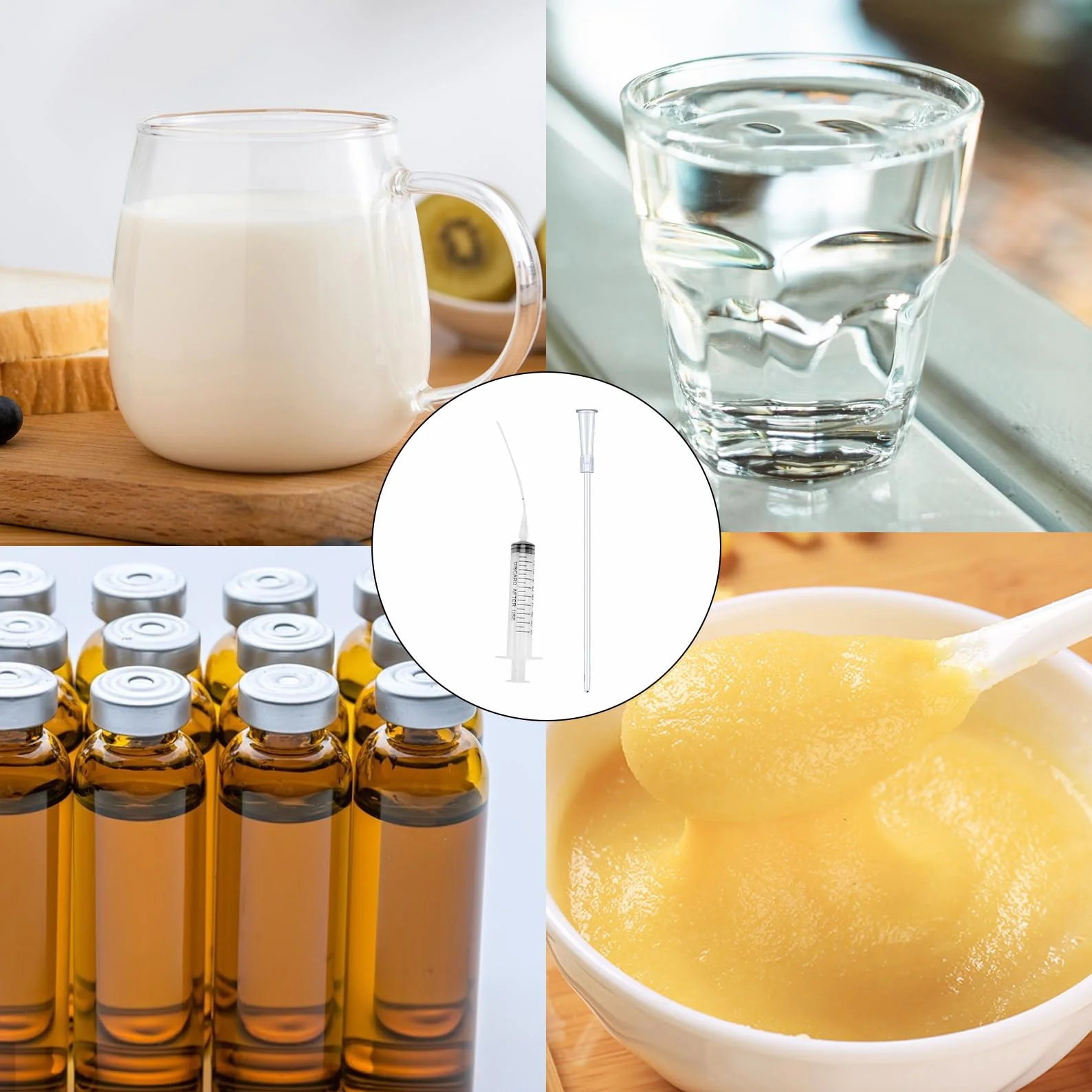 12 pezzi tubo per l'alimentazione degli uccelli giovani, siringa da 10 ml con tubo, cannula a bottone, siringa per cibo per bambini, uccelli, pappagalli, latte, acqua, medicinali, attrezzi per animali