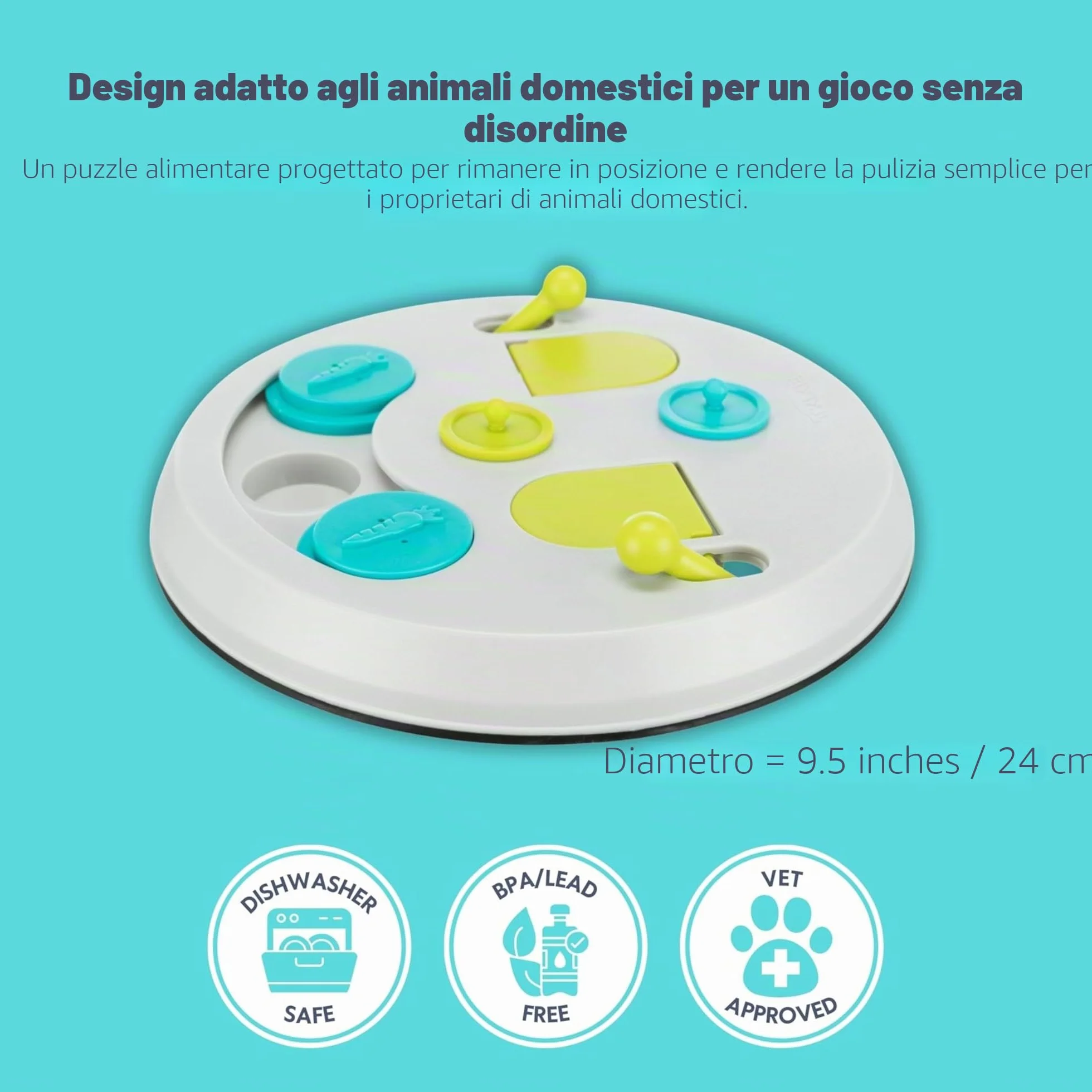 Trixie Flip Board, Plastica, 23 cm, 0,453 kg