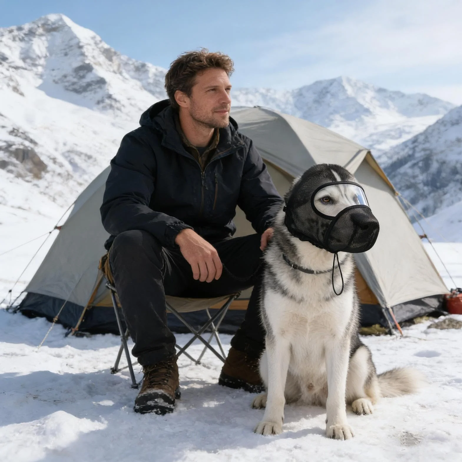 Morbida Museruola Per Cani - Morbida Protezione Anti- - Museruola Per Cani Per Prevenire Morsi, Per Piccole, Medie E Grandi Dimensioni, Casa, Viaggi All'aperto, Toelettatura, Passeggiate, Picnic,