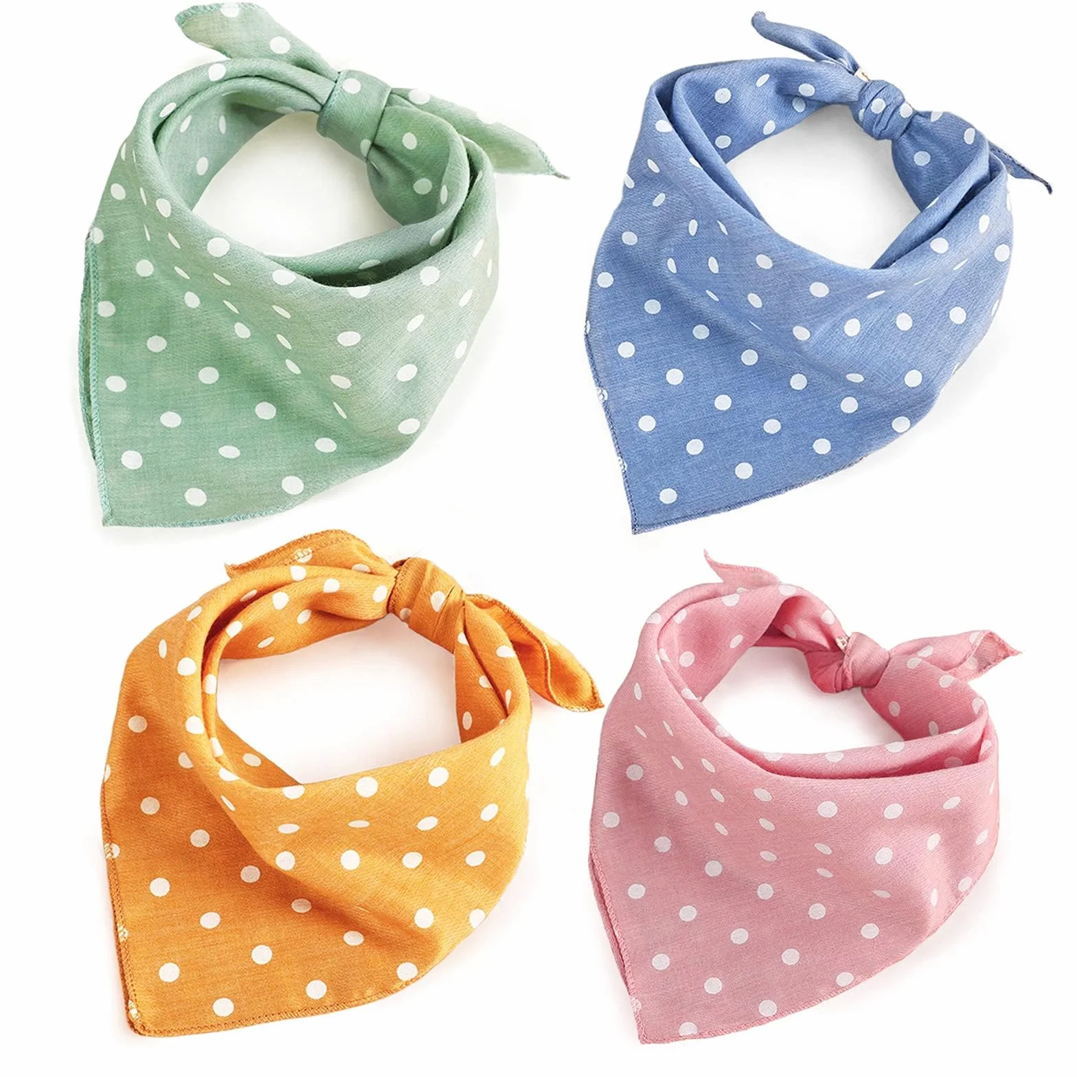 Bandana per cani taglia piccola media grande estiva regolabile lavabile fazzoletti triangolari accessori decorativi per cani gatti cuccioli