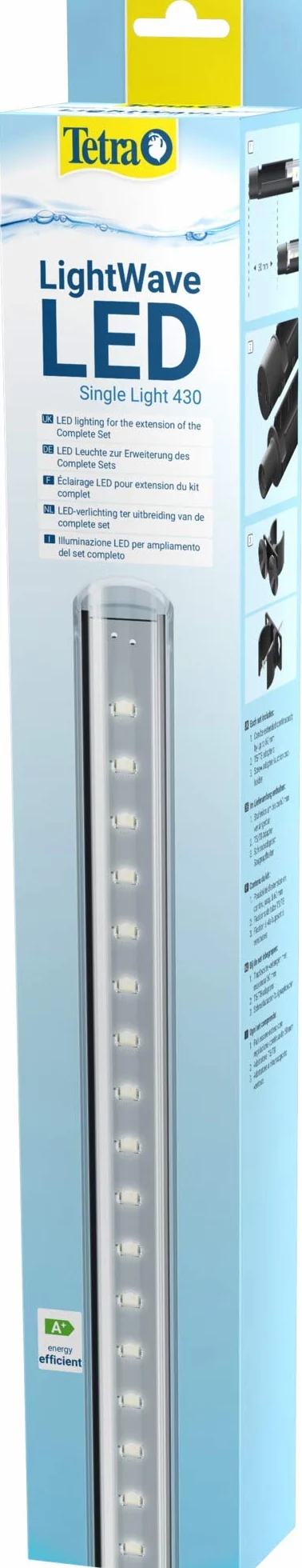 Tetra LightWave Single Light 430 - Illuminazione a led per l'estensione del set Tetra LightWave Complete