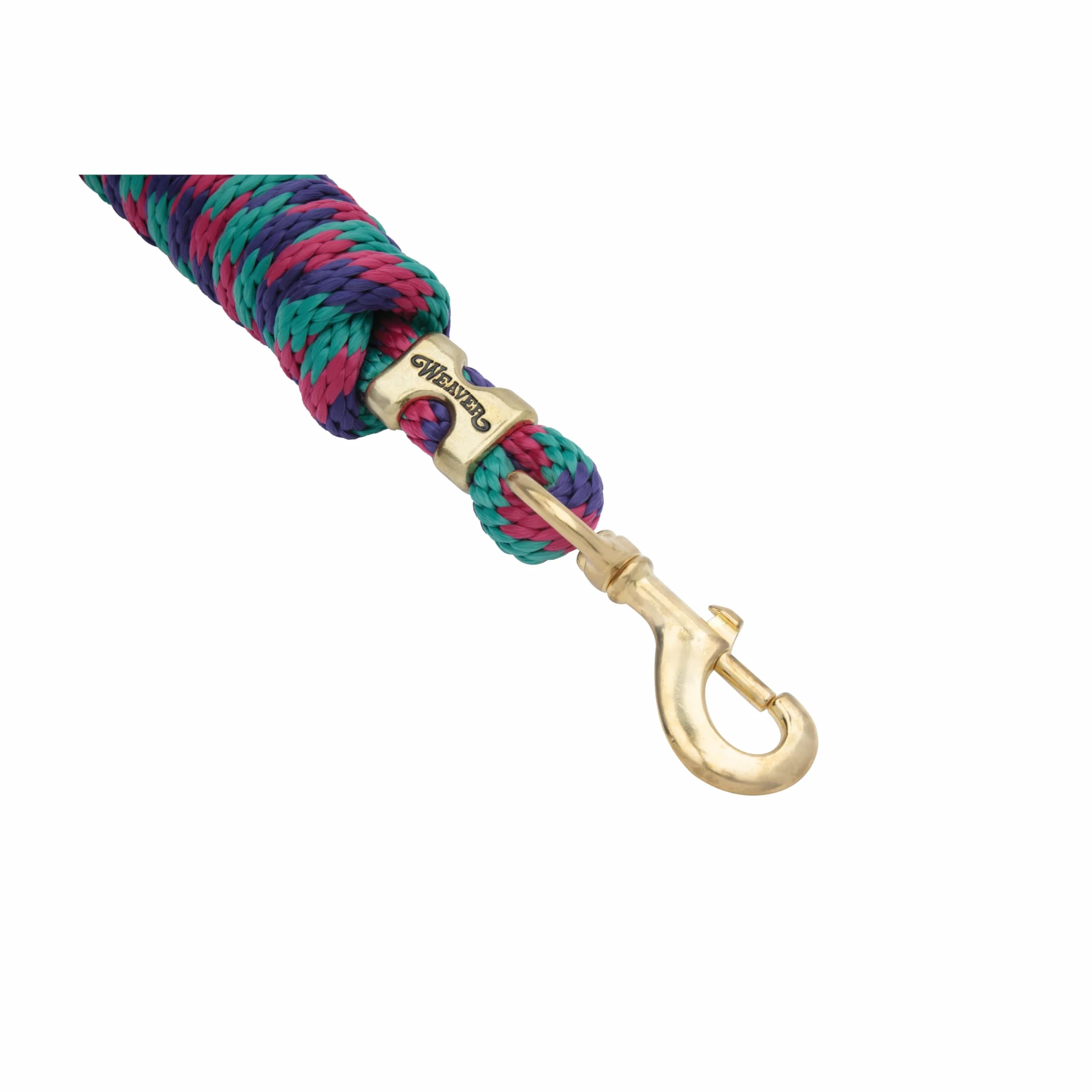 Weaver Leather Poly Lead Rope with a Solid Brass 225 Snap