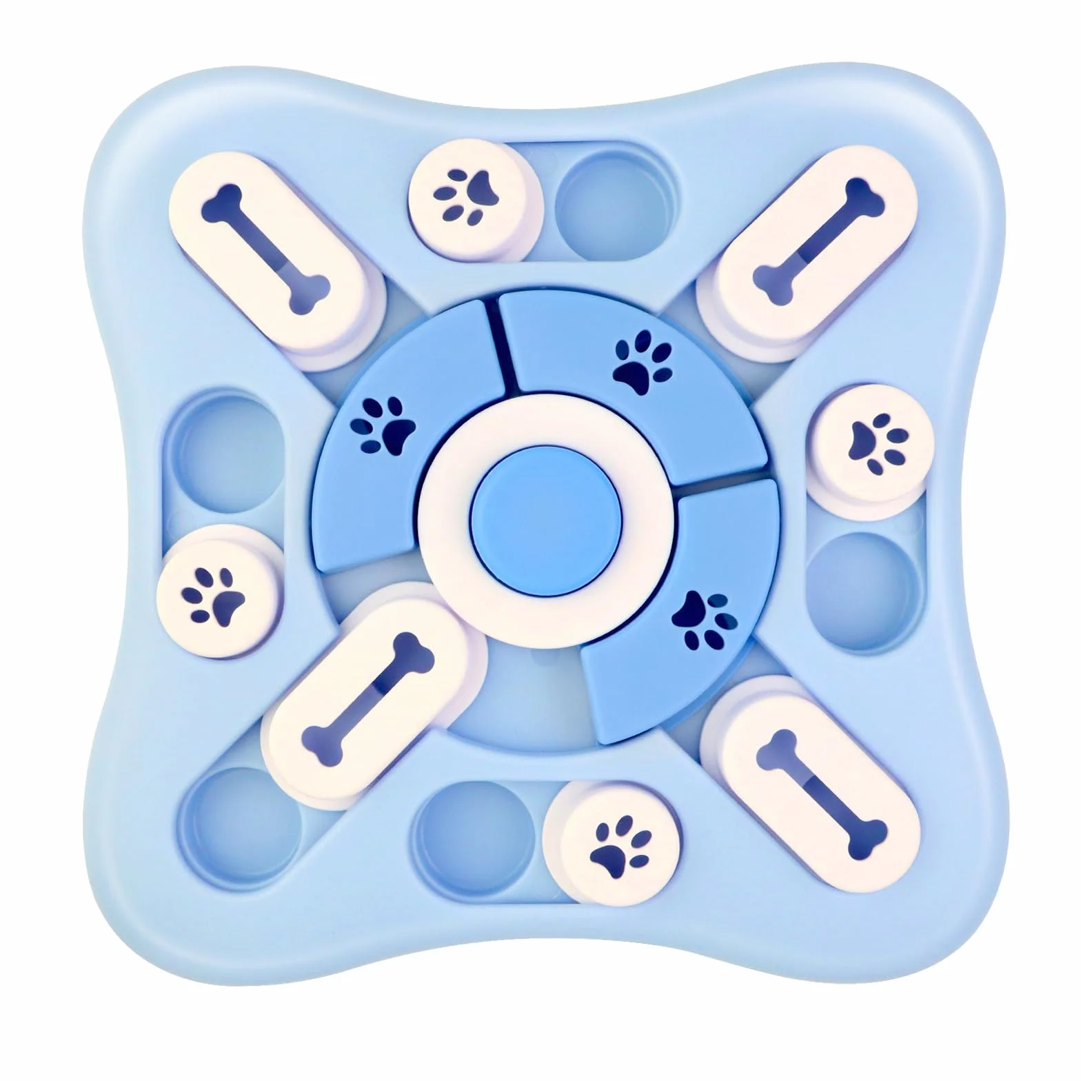 JOPHEK Giocattoli di Intelligenza per Cani, Treat Dispenser Giocattolo Interattivo per Cuccioli, Gatti, Cani di Piccola, Media e Grande Taglia IQ Training