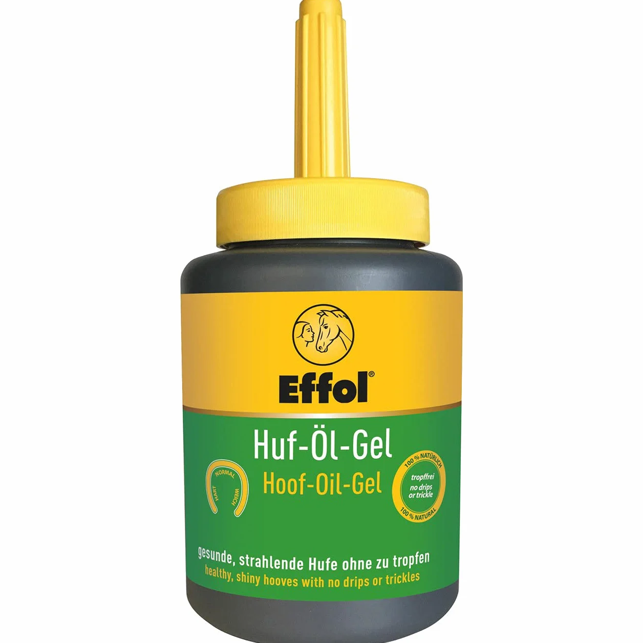 Effol® Huf-Oil - Contenitore per pennelli antigoccia, 475 ml