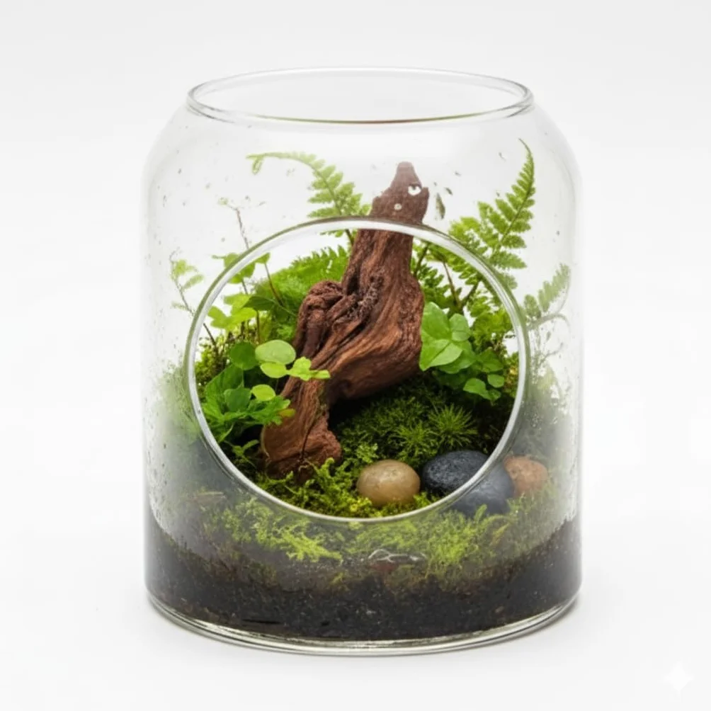 Emours TM - Decorazione per acquario, in legno di derivazione (M/L (20,3-27,9 cm di lunghezza)