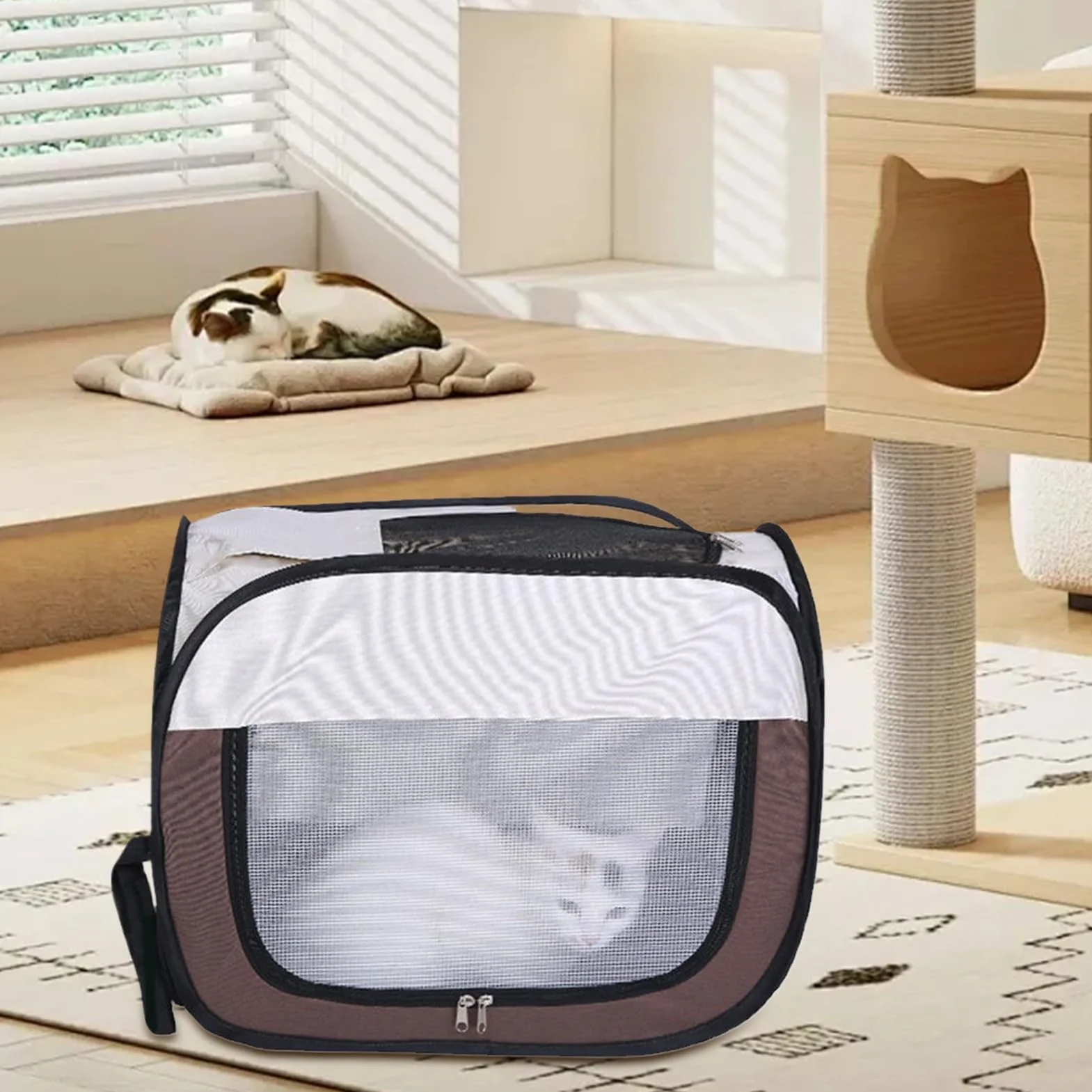 Asciugatrice per gatti, asciugatrice per cani e cabine di essiccazione, accessorio impermeabile anti-proiezione di per toelettatura, bagni e pulizia di cuccioli e gatti