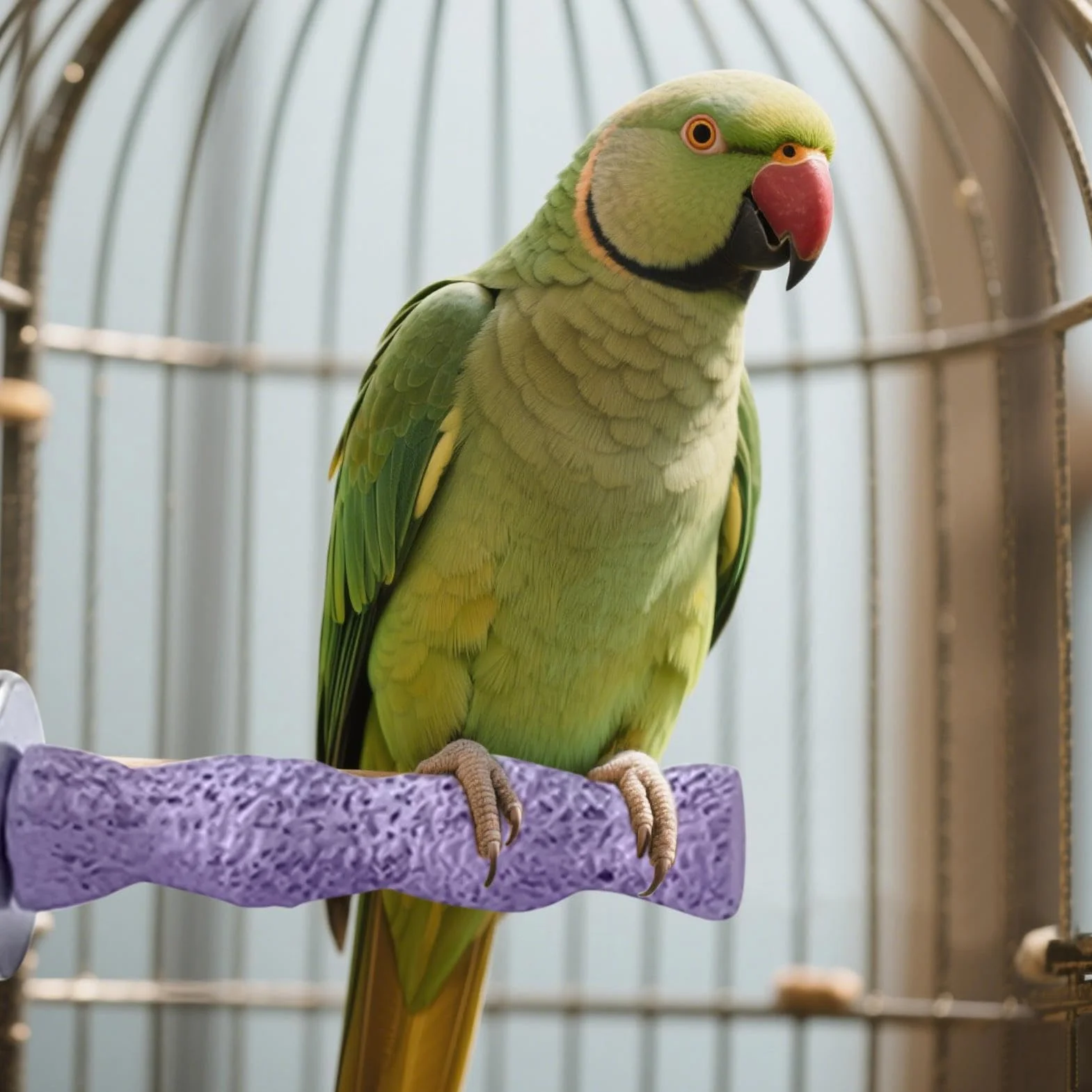 Posatoi Per Uccelli Per Gabbia,Posatoio per Gabbia Pappagallini | Giocattolo per Unghie per Pappagalli Cocorite Calopsite Inseparabili Attività Addestramento Animali Domestici Gioco Esterno