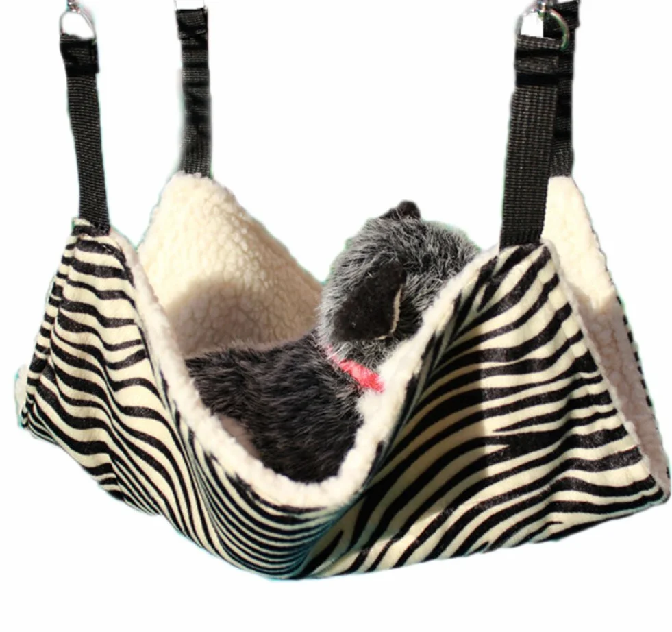 Animale Domestico Gattino Gatto Amaca Coperta Gabbia Sospeso Letto per Ratto Furetto Coniglio