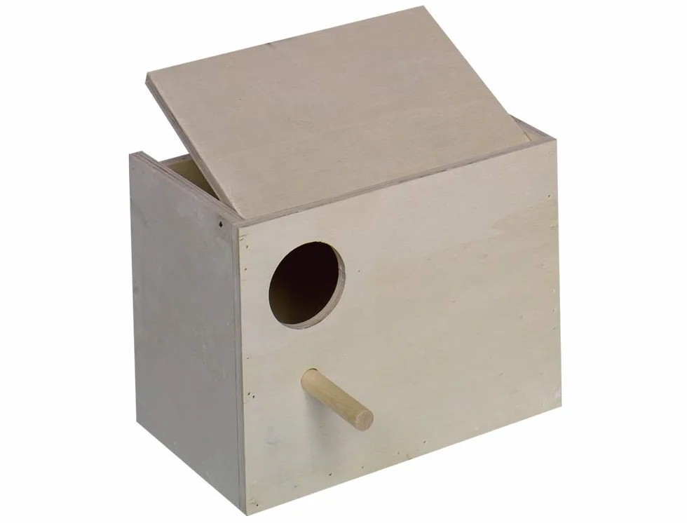 Nobby Nido per pappagallini, Foro Sinistro, 22 x 16 x 17 cm