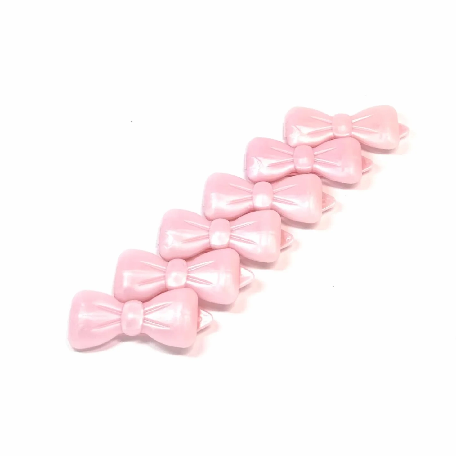 Fermaglio per capelli per animali domestici madreperla rosa chiaro 21