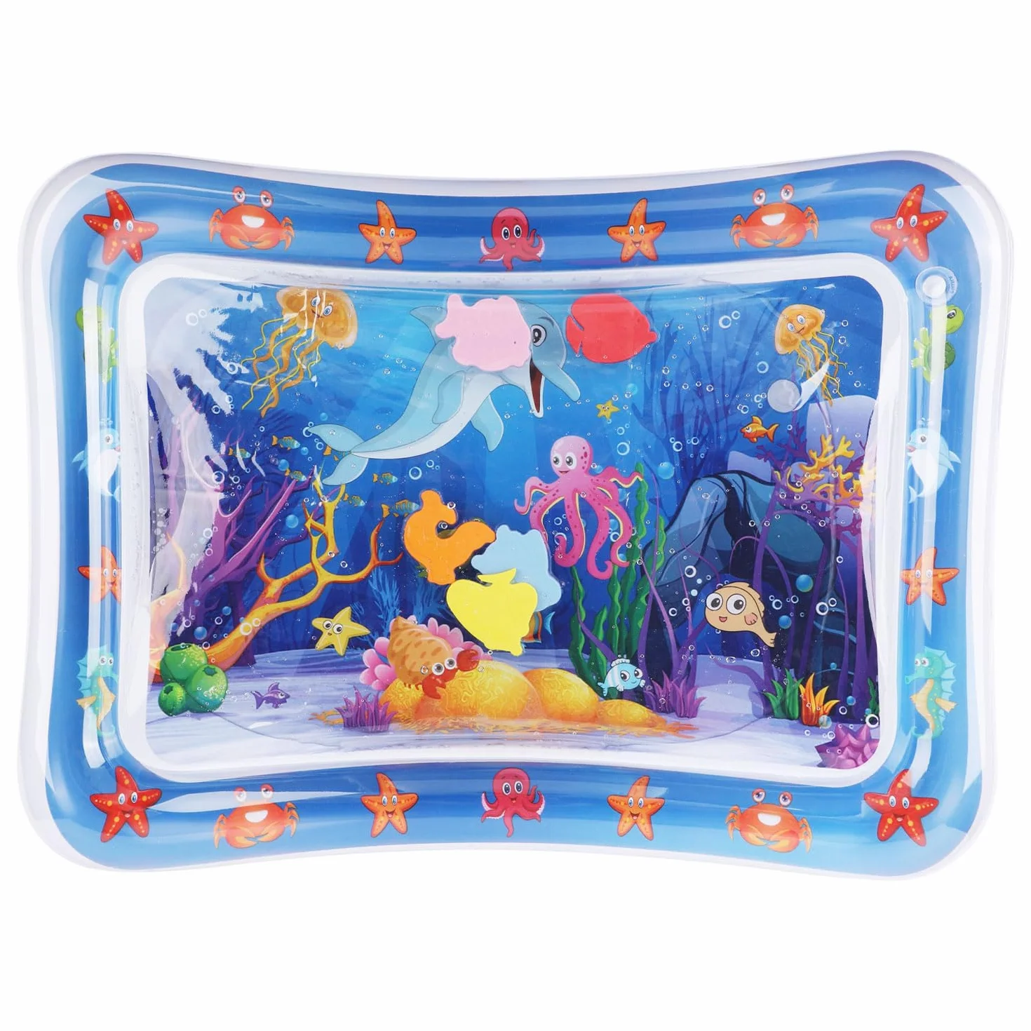 NQEUEPN Tappetino da Gioco per Gatti, Gioco d'Acqua per Animali Domestici Tappetino da Gioco per Gatti Acqua Fresca Giocattolo per Gatti per Cani da Compagnia Giochi in Acqua per Gatti da Solo